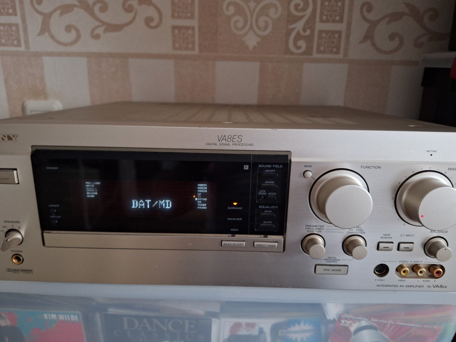 Sony ES TA VA 8 ES Versterker met AB., Gebruikt, Ophalen of Verzenden, Sony, 120 watt of meer