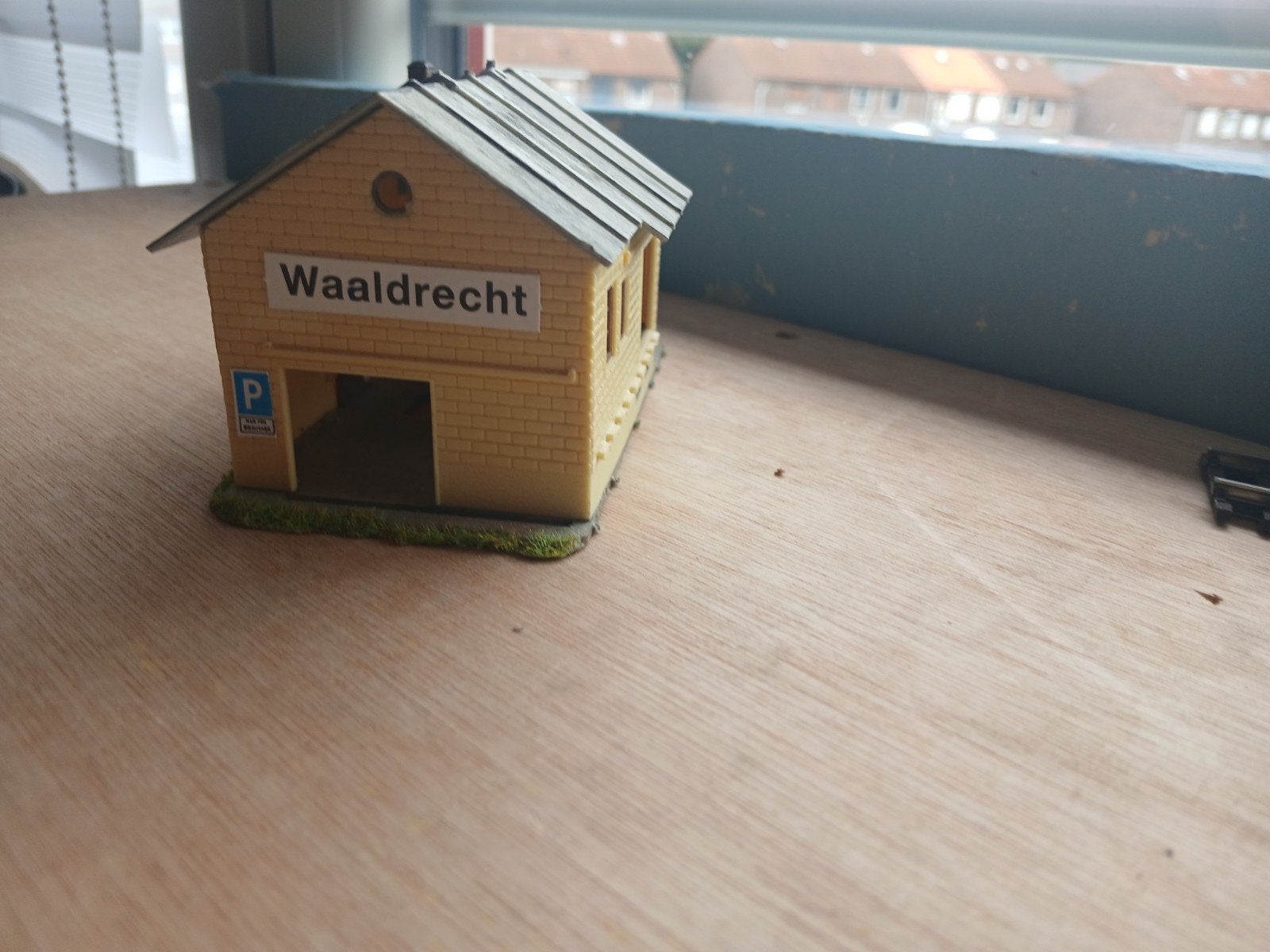 Faller loods voor N of HO spoor - Station Waaldrecht, Ophalen of Verzenden, Gebruikt, Brug, Tunnel of Gebouw, Overige merken