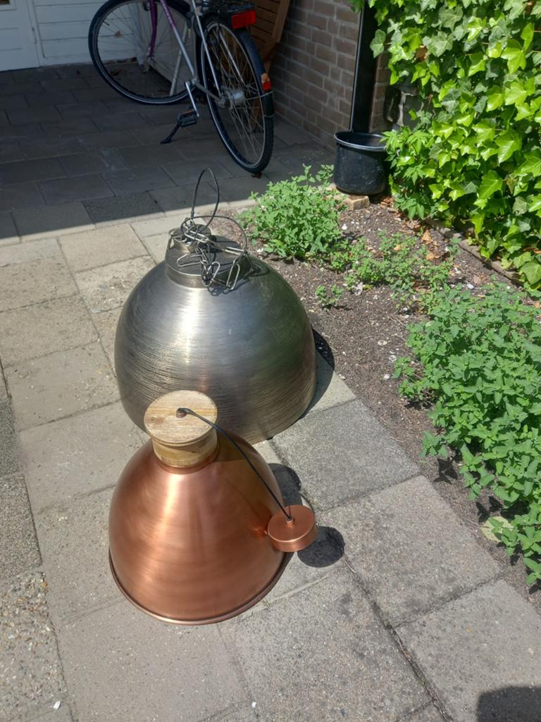 lampenkappen, Ophalen, Gebruikt, Rond, 25 tot 50 cm