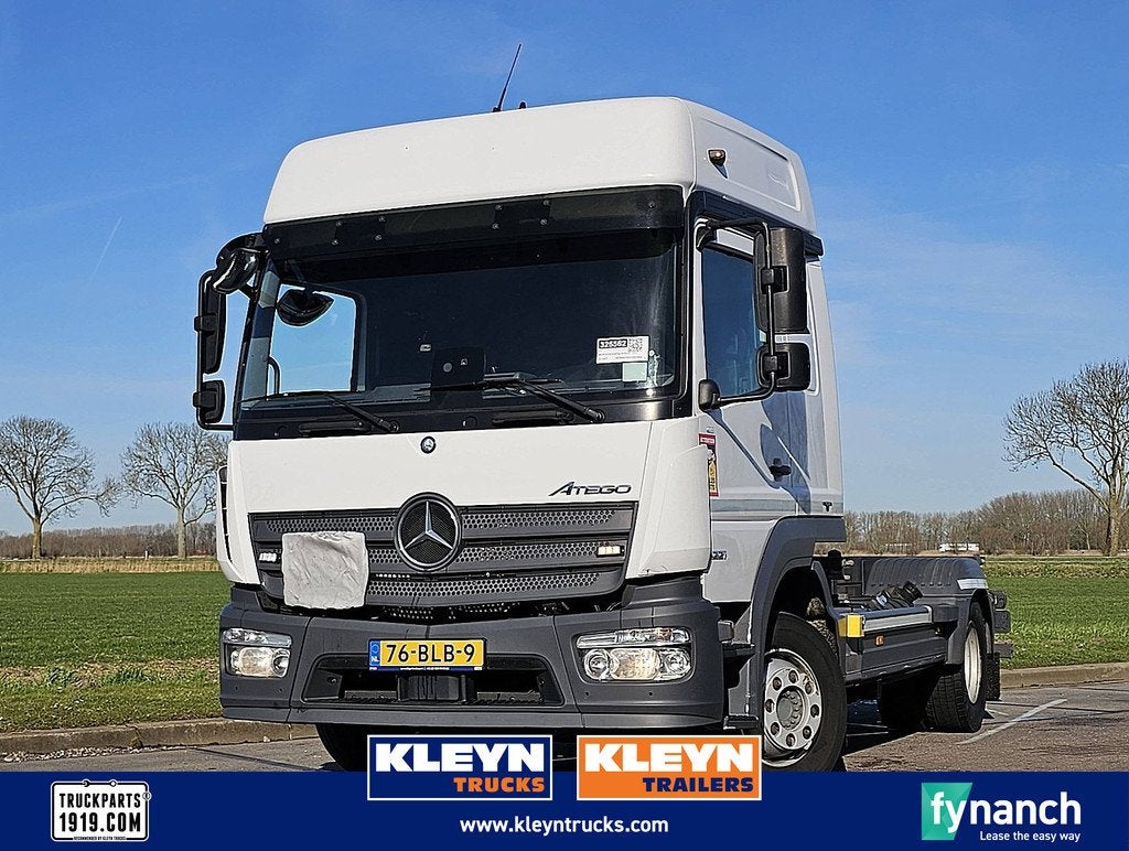 MERCEDES-BENZ ATEGO 1221 wb 356 airco adr, Auto's, Automaat, Euro 6, Wit, Bedrijf