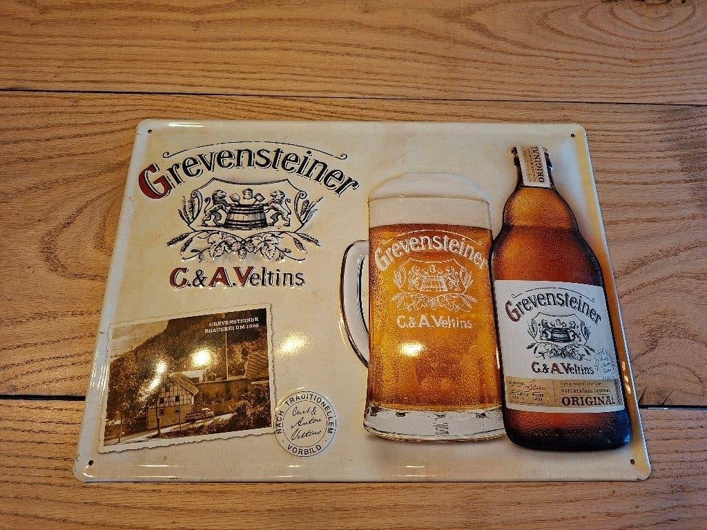 veltins/grevensteiner bord, Ophalen of Verzenden, Reclamebord