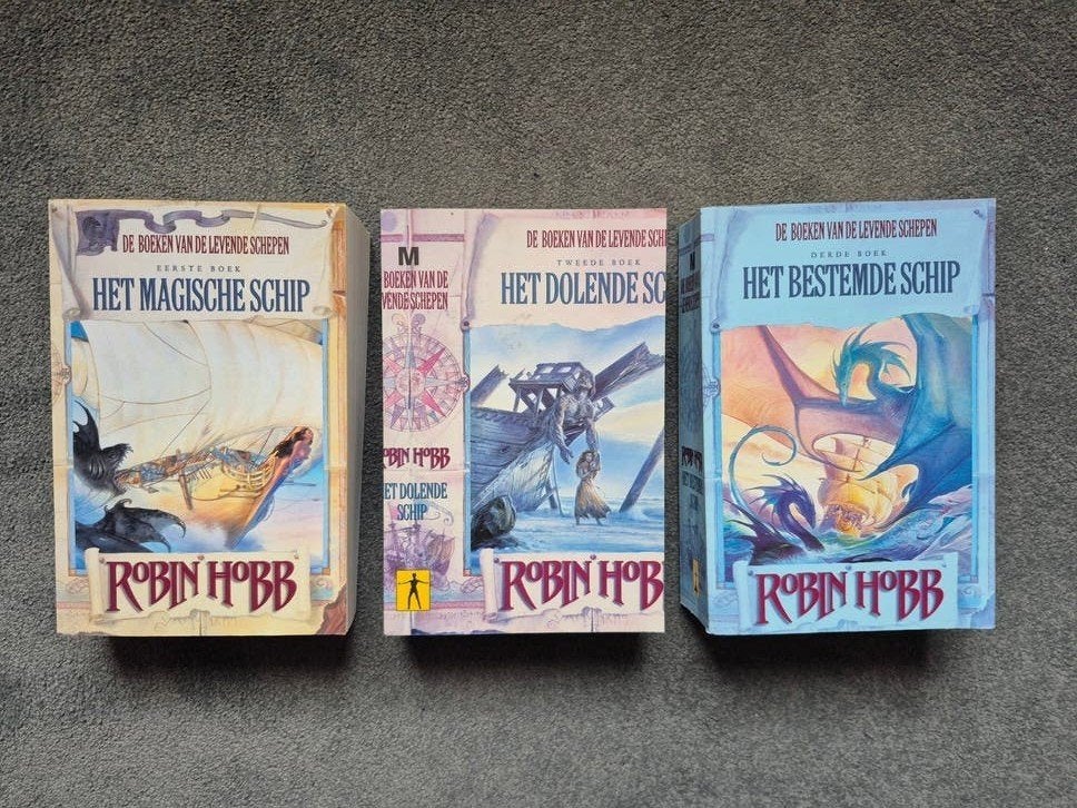 Robin Hobb - De Boeken van de Levende Schepen (3 delen), Boeken, Ophalen of Verzenden, Gelezen, Robin Hobb