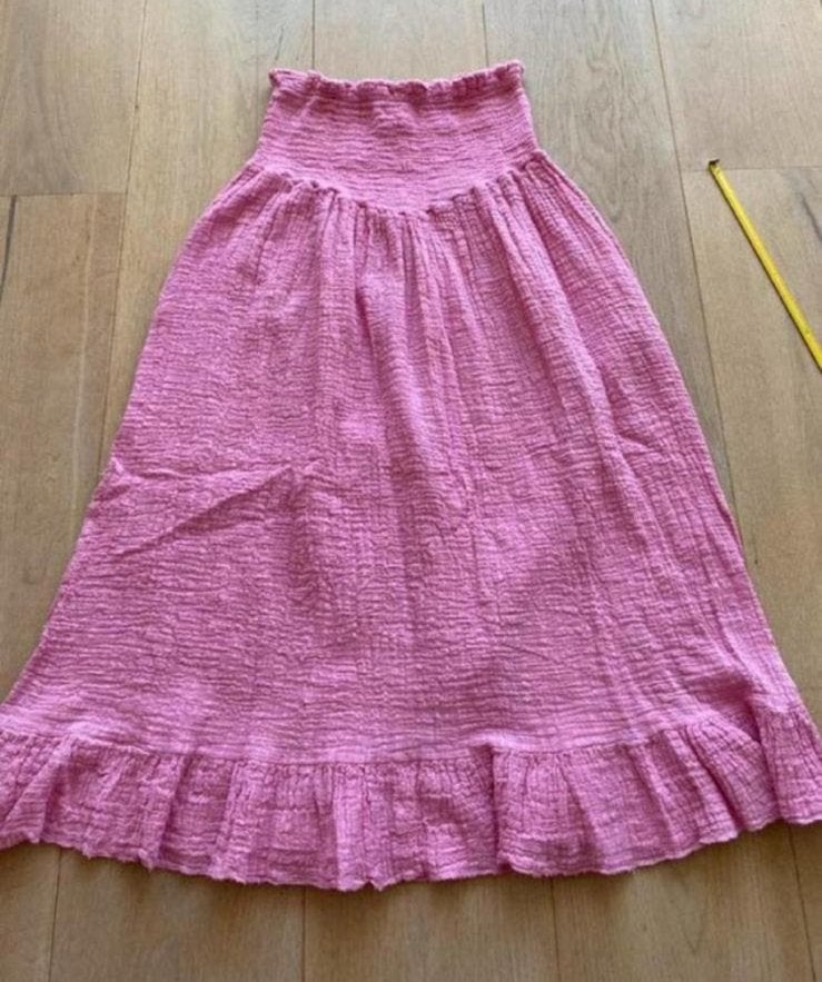 Rok katoen s, Kleding | Dames, Rokken, Ophalen of Verzenden, Zo goed als nieuw, Roze, Maat 36 (S)