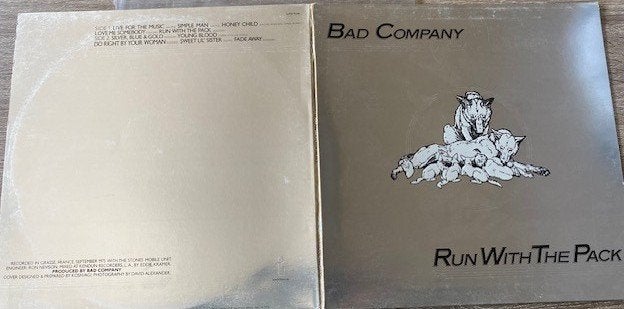 Bad Company:RunWithThePack/BurningSky/RoughDiamonds/Desolati, Ophalen of Verzenden, Zo goed als nieuw