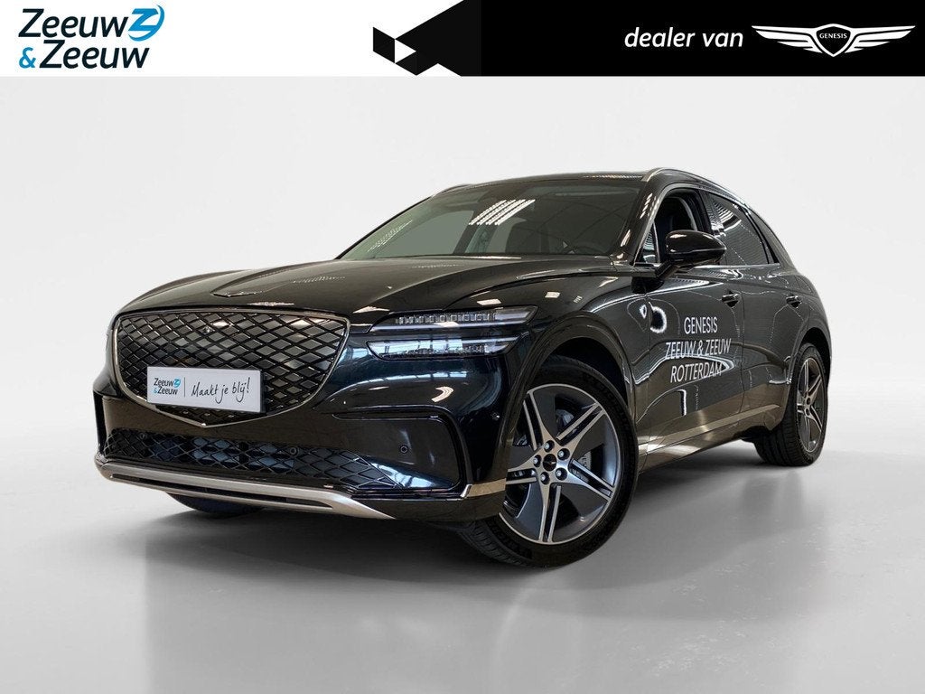 Genesis GV70 84 KWH | LUXURY | PANODAK | B&O | NU TE BESTELL, Auto's, Genesis, Automaat, 479 km, Zwart, Zwart