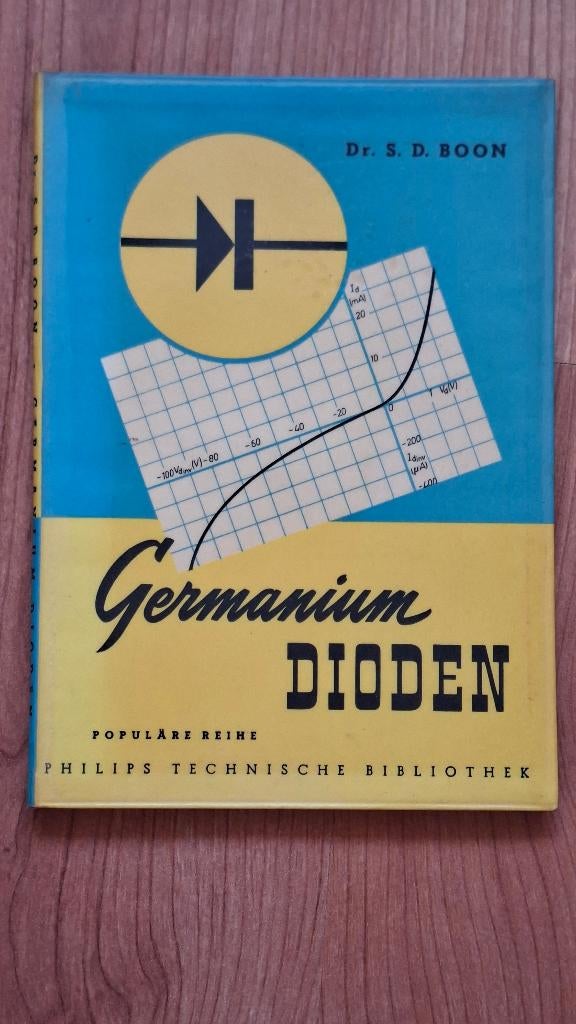 Germanium Dioden - Philips Technical Library (1955), Ophalen of Verzenden, Zo goed als nieuw