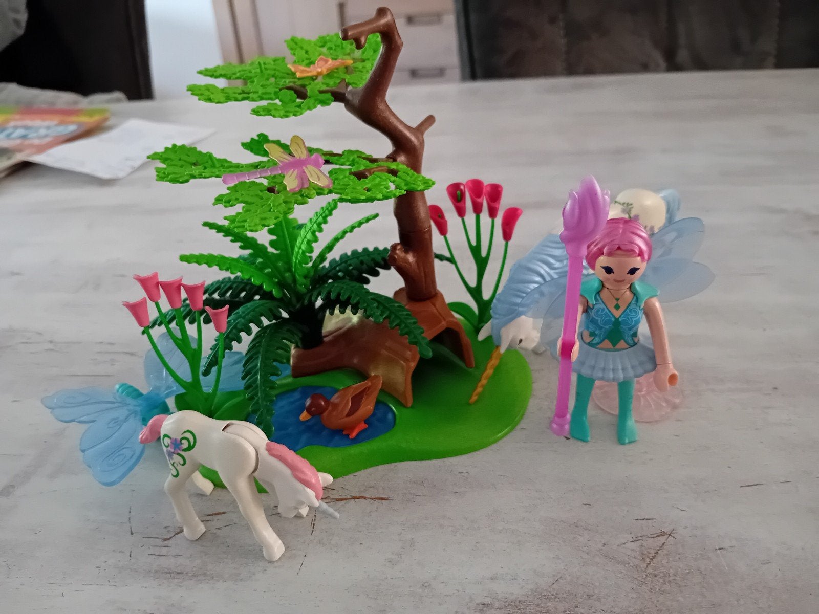 Playmobil Waterfee Aquarella op Eenhoornweide, Ophalen, Complete set, Fantasy, Zo goed als nieuw