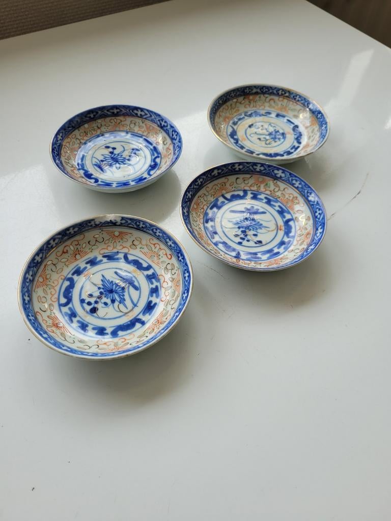 oude chinees pordseleinen wanyu schoteltje, Ophalen of Verzenden