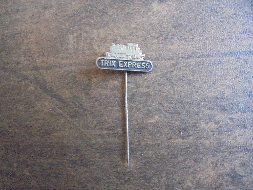 Vintage Pin Trix Express Modeltreinen (zie foto's), Verzamelen, Speldjes, Pins en Buttons, Ophalen of Verzenden, Gebruikt, Transport