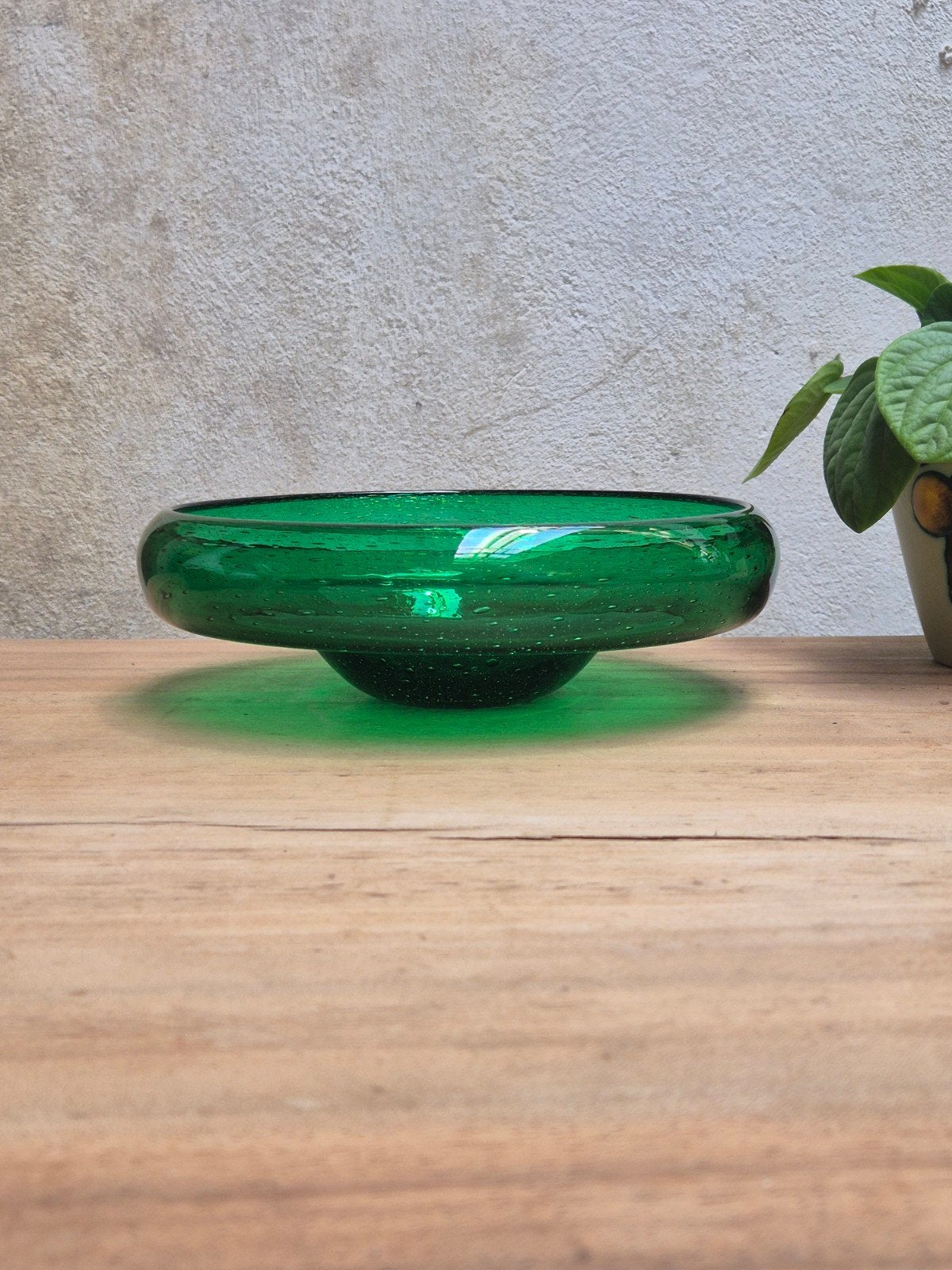 Vintage Antiqua Max Verboeket Glazen Schaal 1962., Antiek en Kunst, Antiek | Glas en Kristal, Ophalen of Verzenden