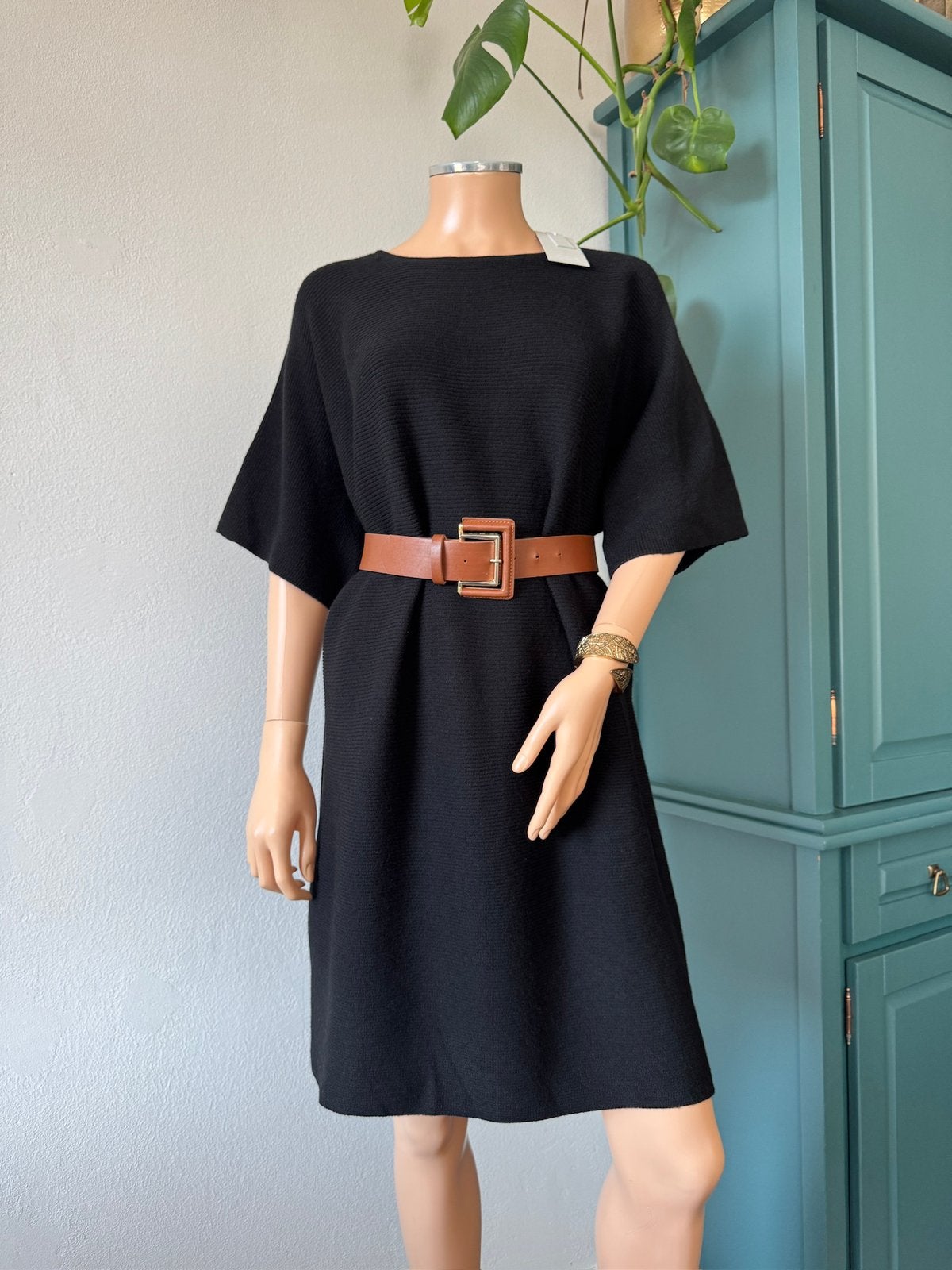 COS merino wollen trui/jurk maat XS/S/M - NIEUW - zwart, Ophalen of Verzenden, Nieuw, Maat 34 (XS) of kleiner, Zwart