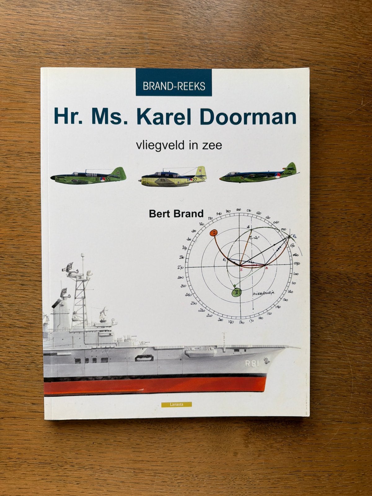 B. Brand - Hr. Ms. Karel Doorman, Boeken, Ophalen of Verzenden, Zo goed als nieuw, B. Brand