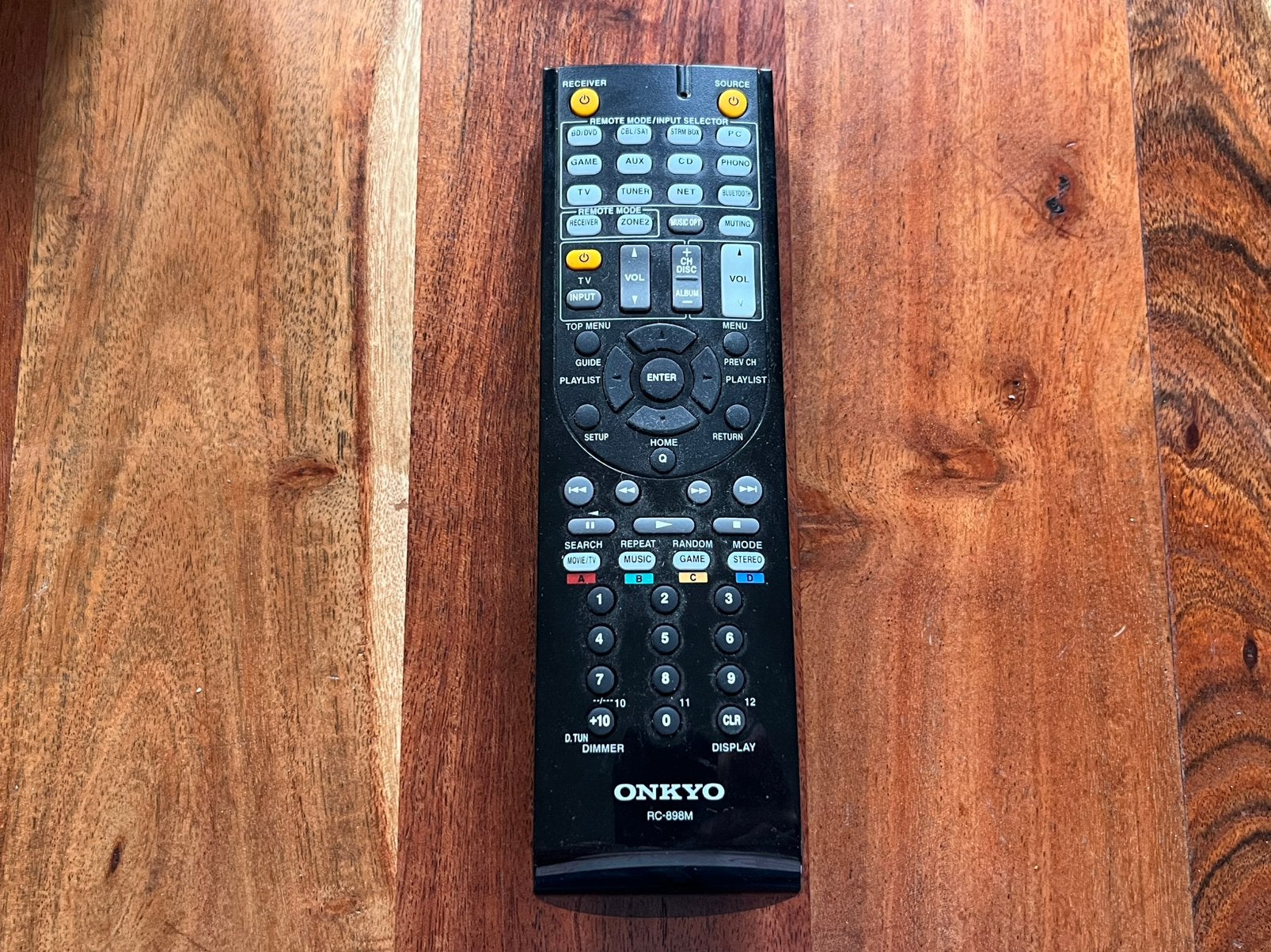 Onkyo RC-898M afstandsbediening, Ophalen, Gebruikt, Origineel, Receiver of Versterker