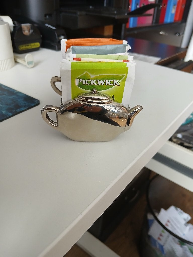 PICKWICK THEEZAKJESHOUDER, Huis en Inrichting, Keuken | Servies, Overige materialen, Gebruikt, Overige typen, Ophalen of Verzenden