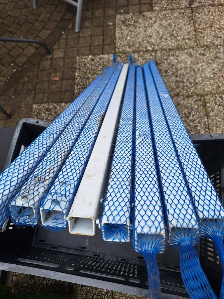 8x kokerprofiel, Doe-het-zelf en Verbouw, Metalen, Ophalen