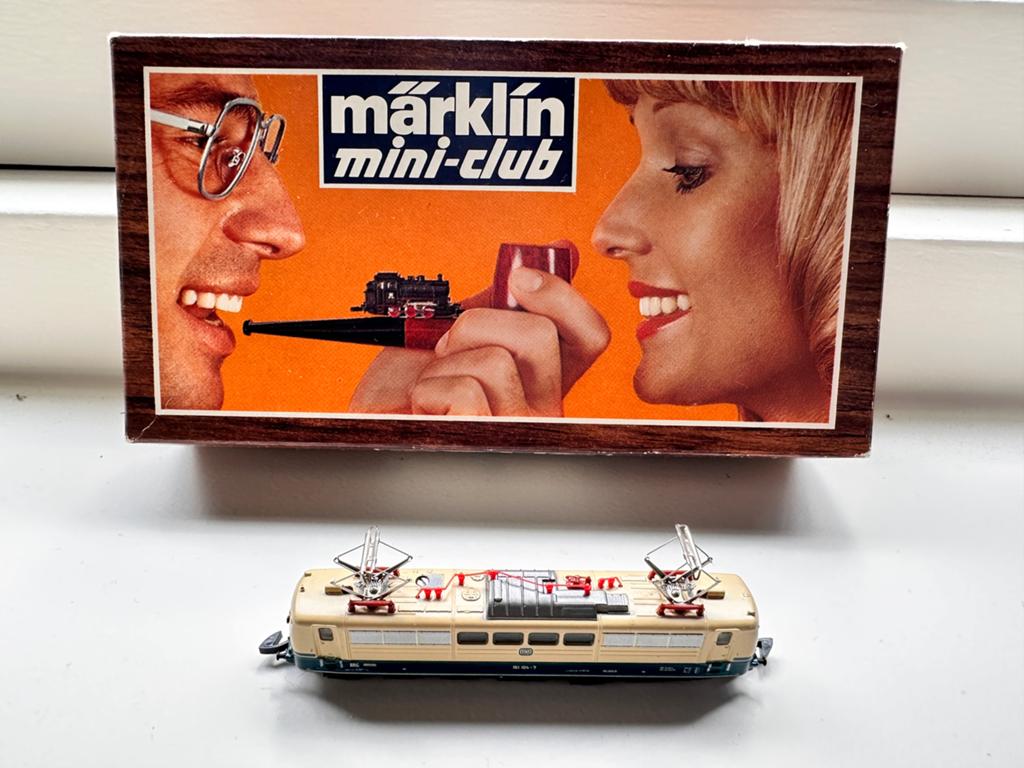 Märklin 8858 Mini-Club Z schaal – met originele doos, Hobby en Vrije tijd, Gebruikt, Locomotief, Ophalen of Verzenden, Analoog