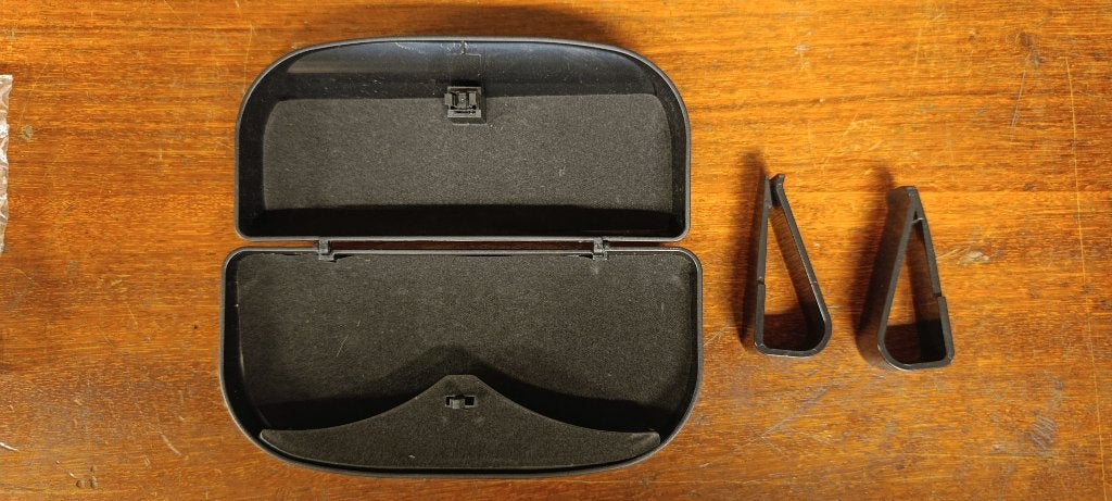 Plastic brillenkoker, Ophalen of Verzenden