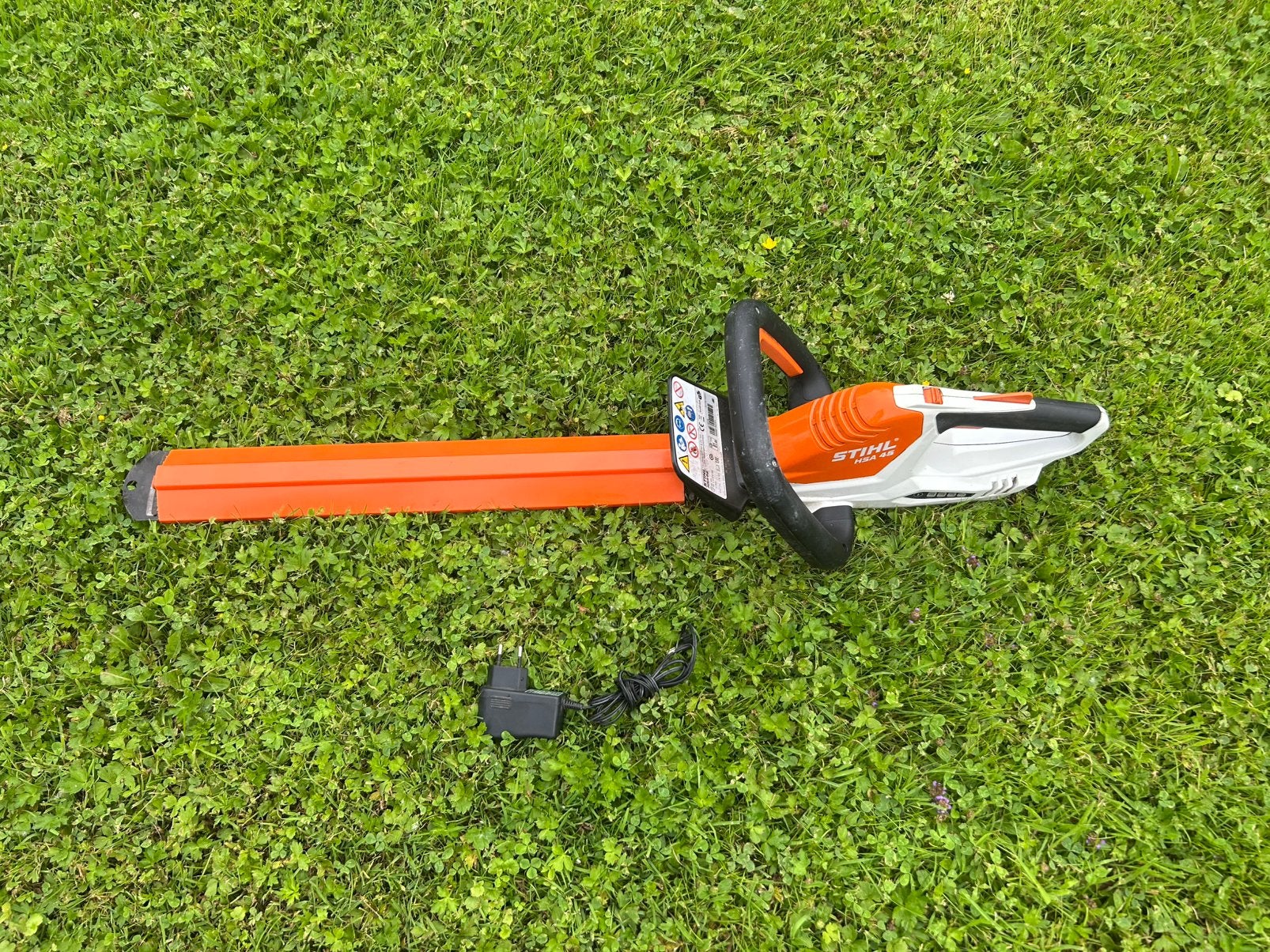 Stihl HSA 45 Accu Heggenschaar (50cm), Ophalen of Verzenden, Zo goed als nieuw, Accu