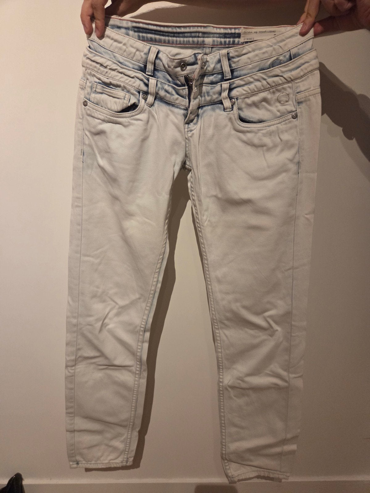 Dames jeans circle of trust maat 31 - Lichtblauw/wit, Overige kleuren, Ophalen of Verzenden, Zo goed als nieuw, W30 - W32 (confectie 38/40)