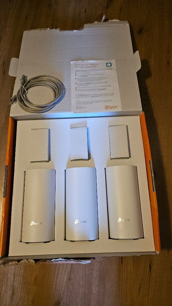 TP-Link Deco M4 mesh-wifisysteem 3-pack, Ophalen of Verzenden, Nieuw, TP-Link Deco