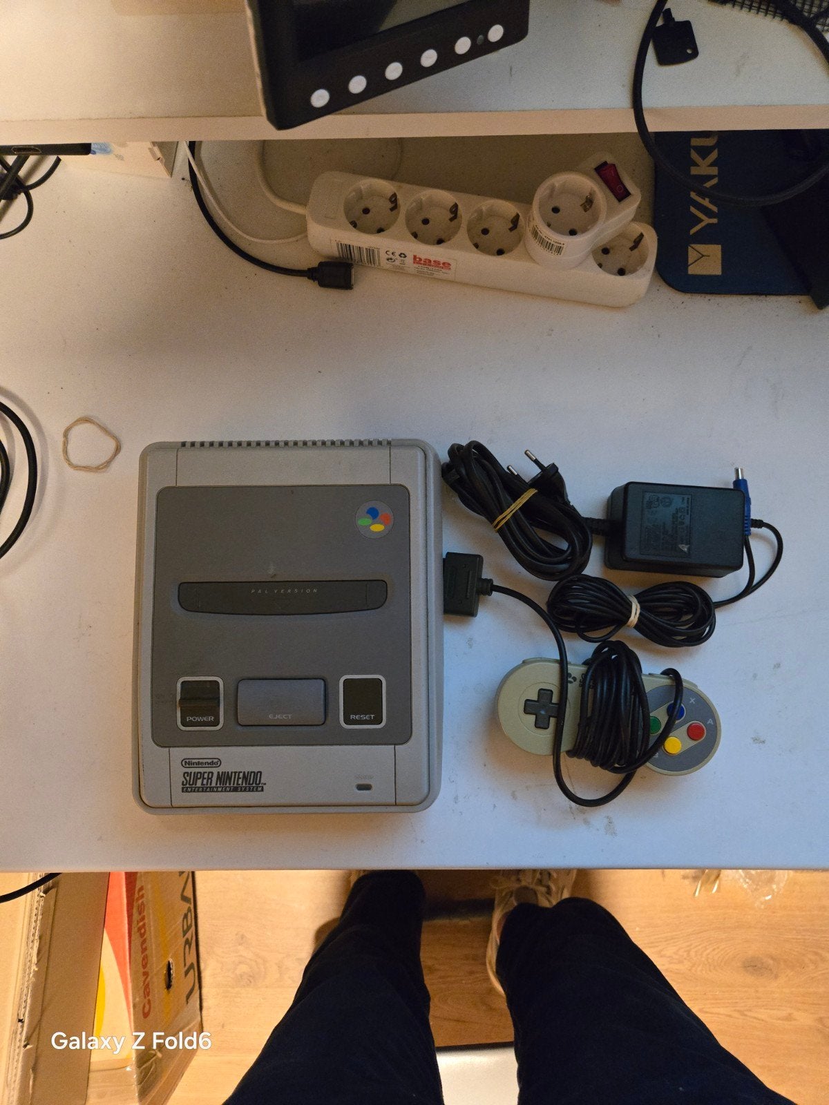 Super Nintendo console met 1 controller - Werkend, Spelcomputers en Games, Ophalen, Gebruikt, Met 1 controller