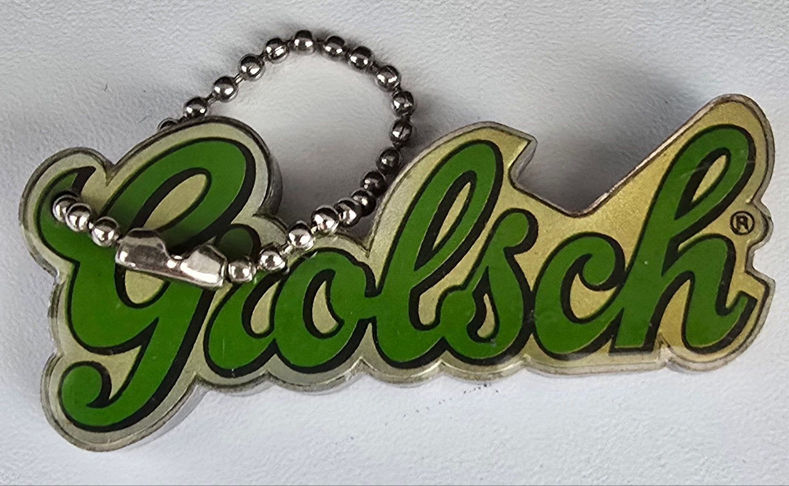 Grolsch Sleutelhanger - Vintage Bier Merk Promotie, Ophalen of Verzenden, Gebruikt, Merk