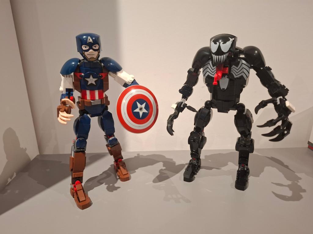 Lego Captain America 76258 en Venom 76230, Ophalen of Verzenden, Zo goed als nieuw