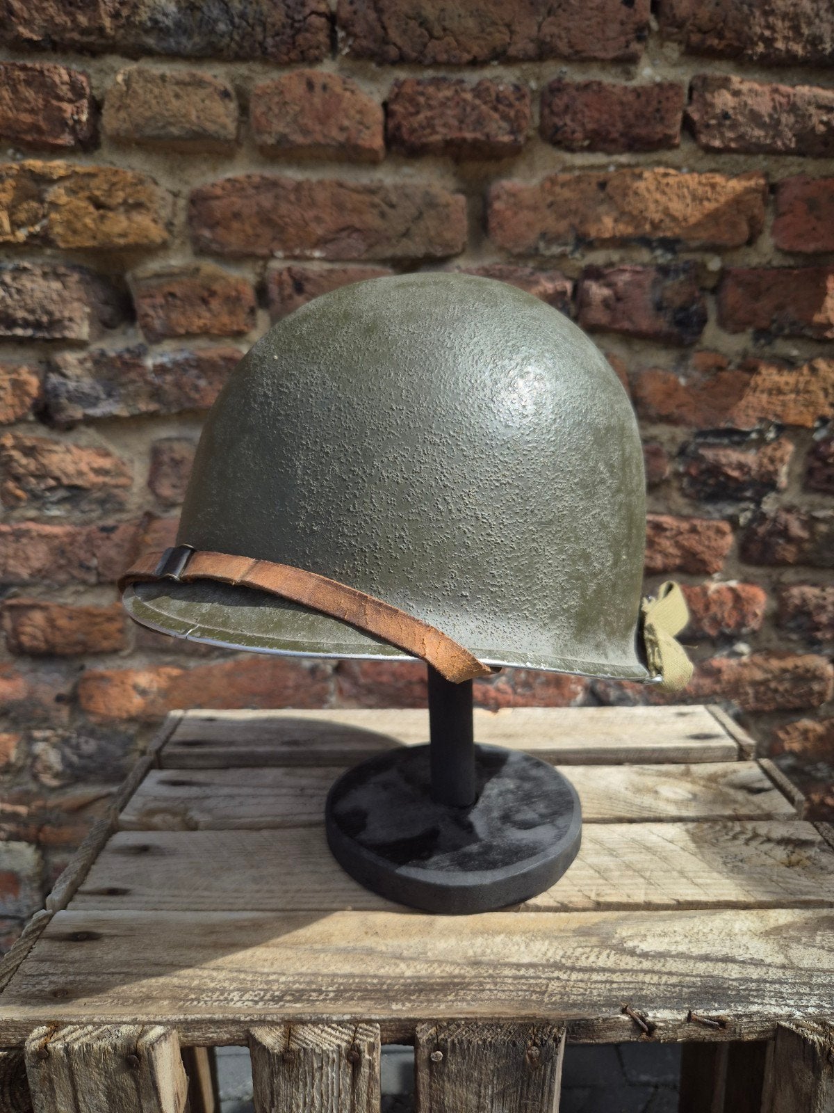 us m1 helmet, Ophalen of Verzenden, Amerika, Helm of Baret