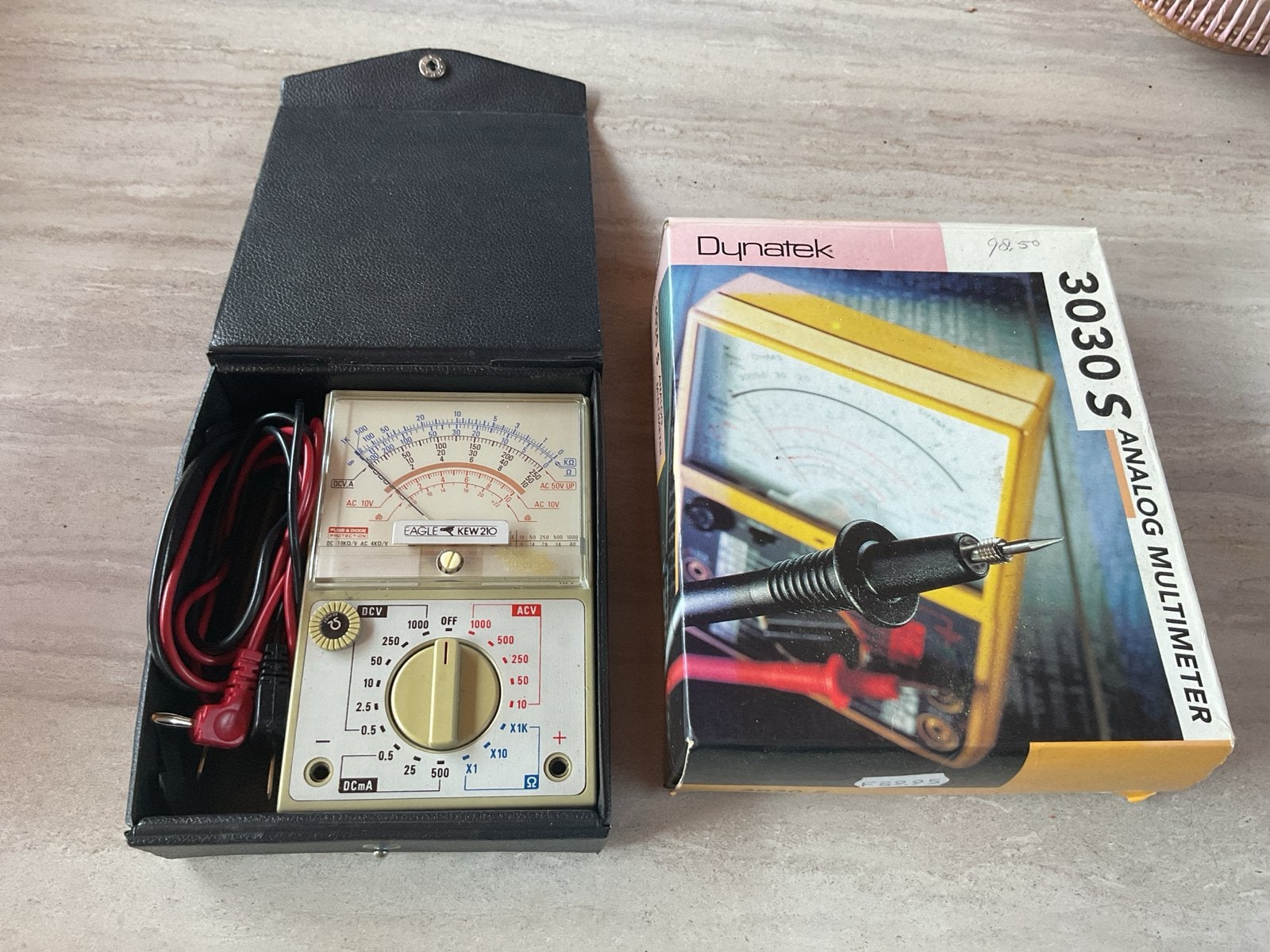 Antieke Dynatek 3030 S Analoge Multimeter - Nieuwstaat, Ophalen of Verzenden