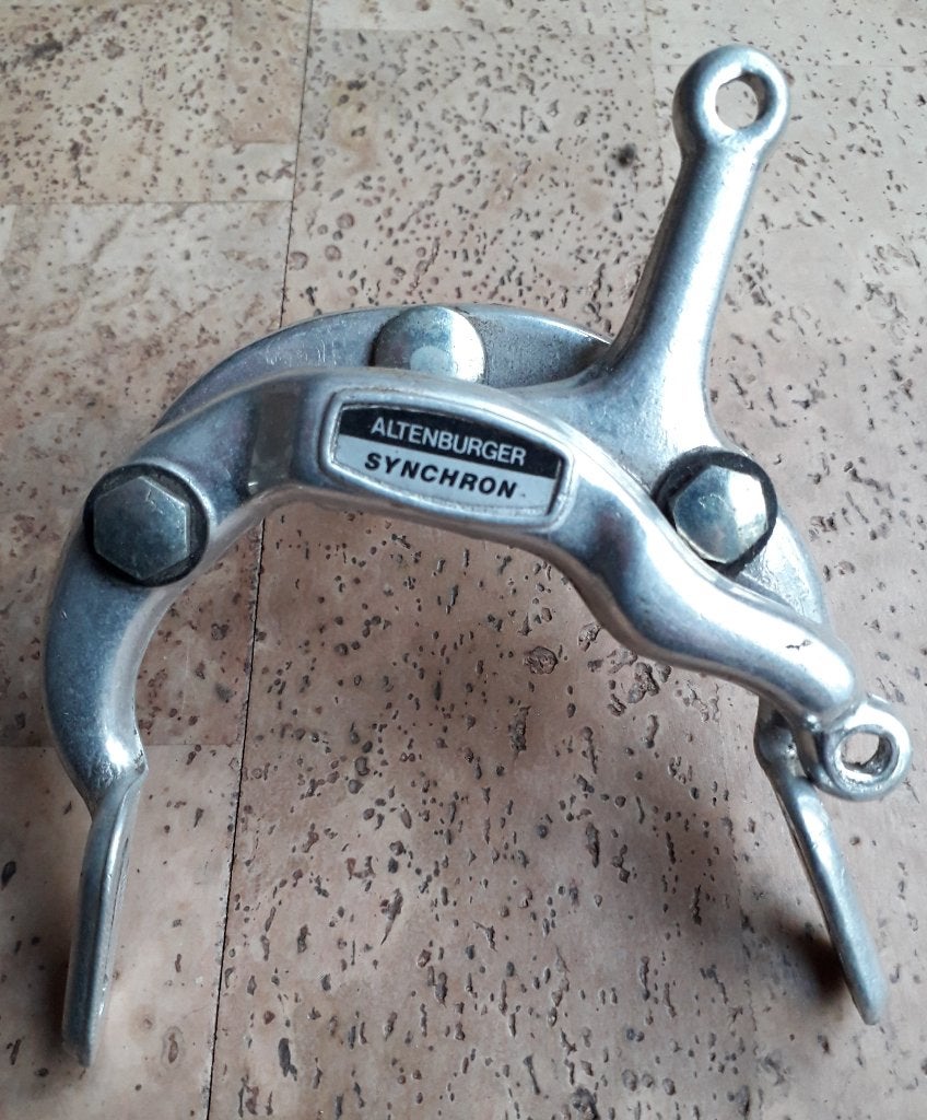 vintage racefiets rem remklauw Altenburger Synchron, Fietsen en Brommers, Remmen, Altenburger, Ophalen of Verzenden, Zo goed als nieuw