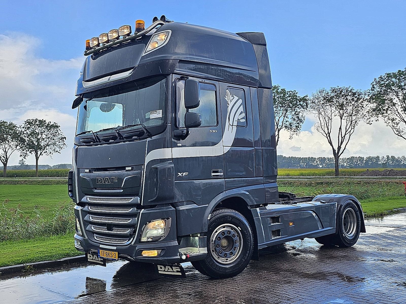 DAF XF 530 super space nl-truck, Auto's, Automaat, Euro 6, Bedrijf, 2 stoelen