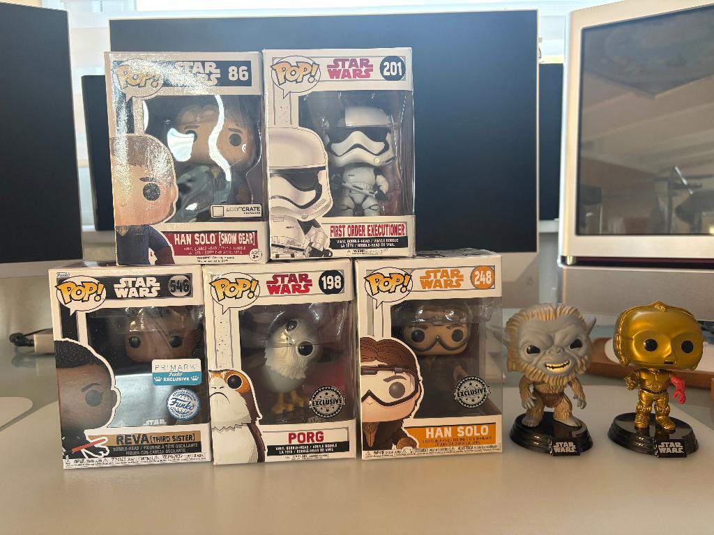 Star Wars Funko Pop's, Ophalen of Verzenden, Zo goed als nieuw