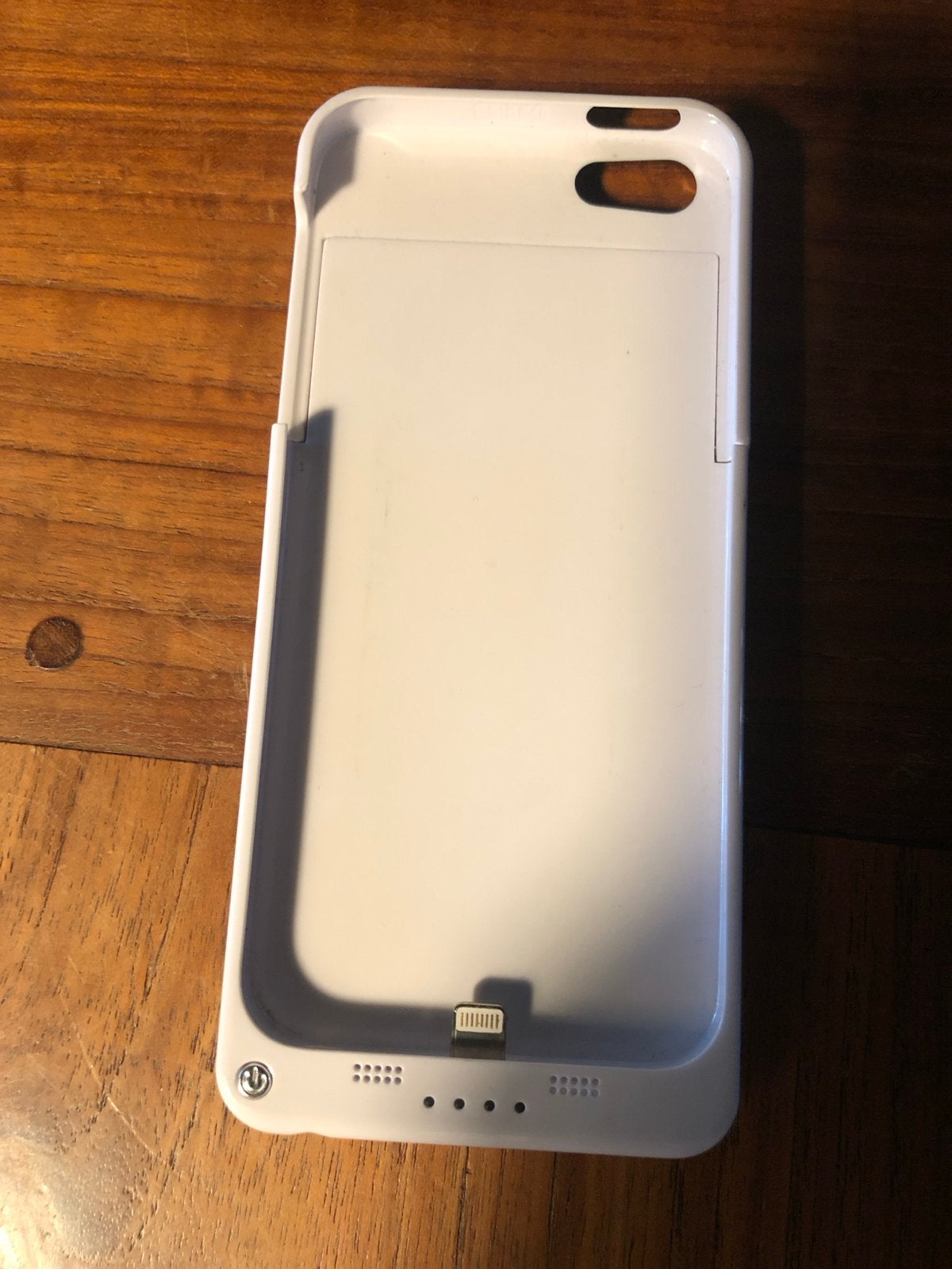 Powerbank hoesje voor Apple iPhone - Werkt perfect!, Ophalen, Zo goed als nieuw