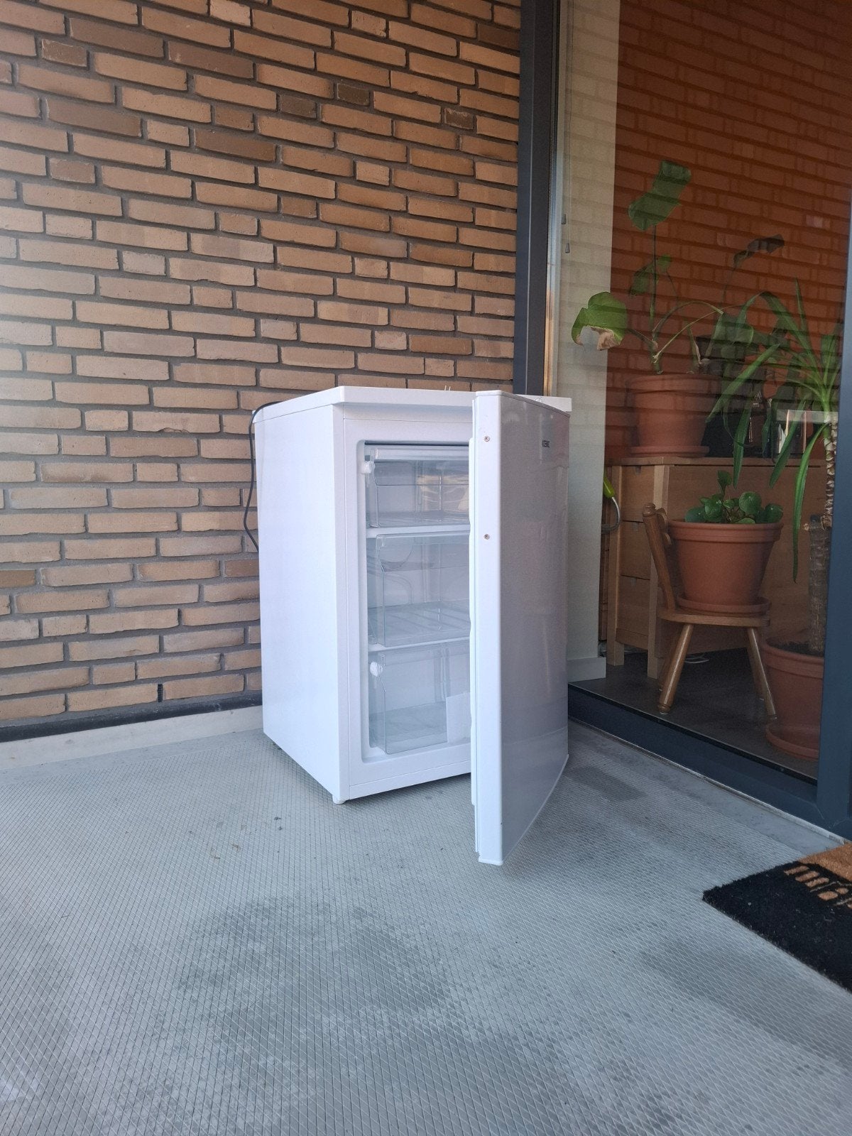 NETTE KOENIC VRIEZER NIEUWSTAAT, Ophalen, Zo goed als nieuw, Minder dan 60 cm, 160 cm of meer
