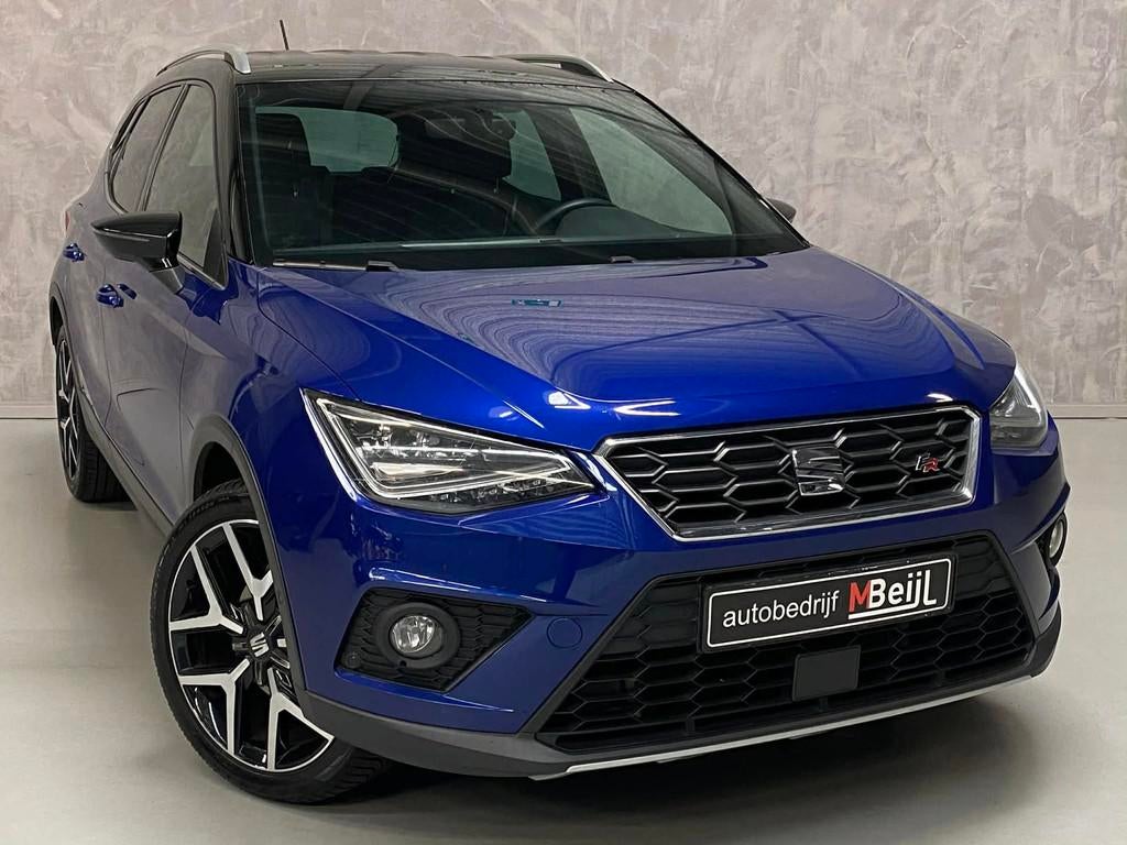 Seat Arona 1.0 TSI FR /Camera /Trekhaak /Dodehoek /Stoelverw, Auto's, Seat, Gebruikt, Blauw, 116 pk, 49 €/maand