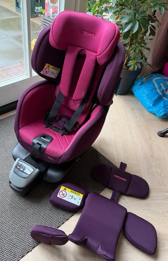 Recaro Zero.1 autostoel - 360 graden draaibaar, 0 t/m 18 kg, Verstelbare rugleuning, Zo goed als nieuw, Isofix