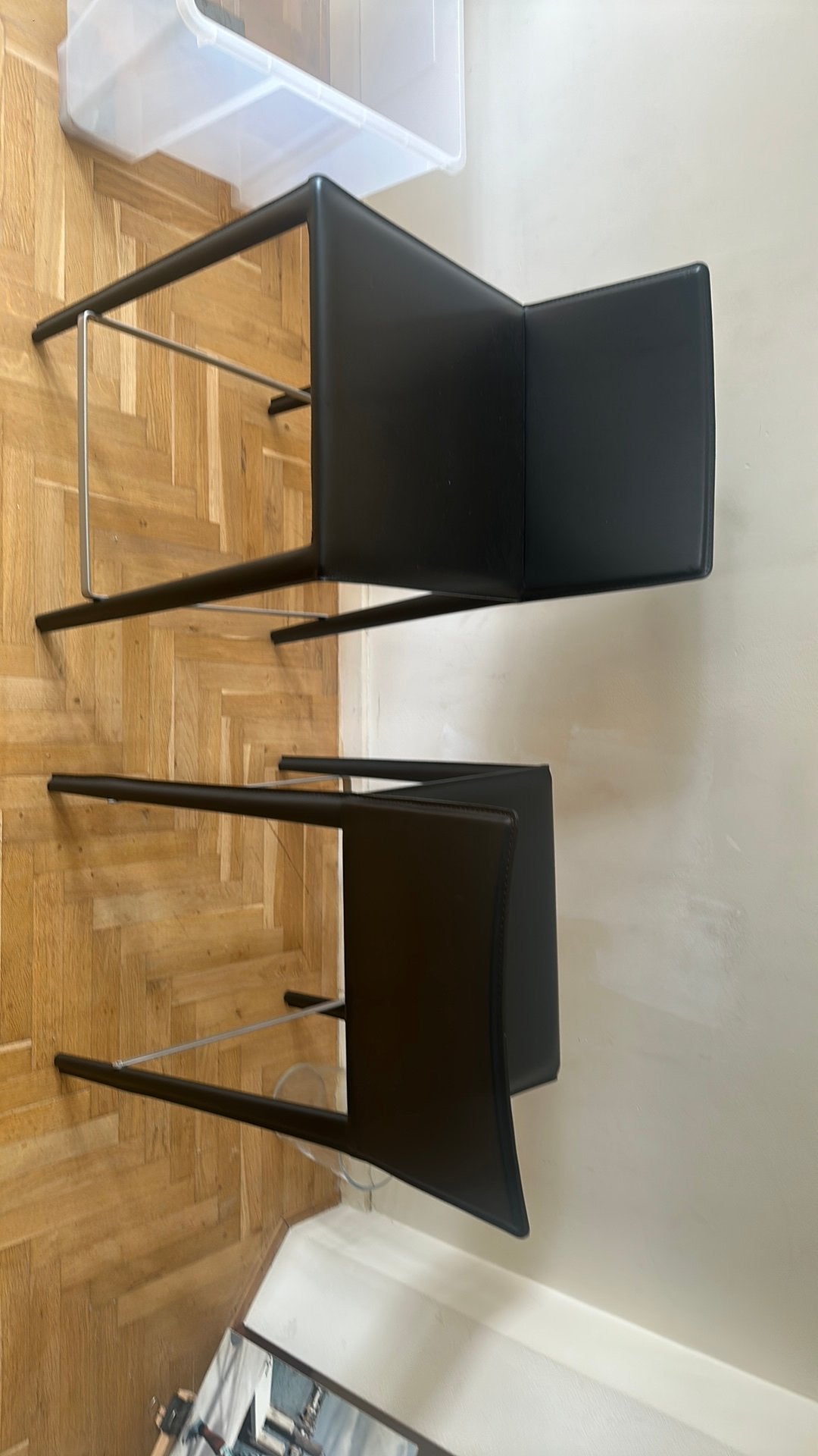 Bar krukken, Huis en Inrichting, Barkrukken, 2 krukken, Ophalen, Zo goed als nieuw, 60 tot 90 cm