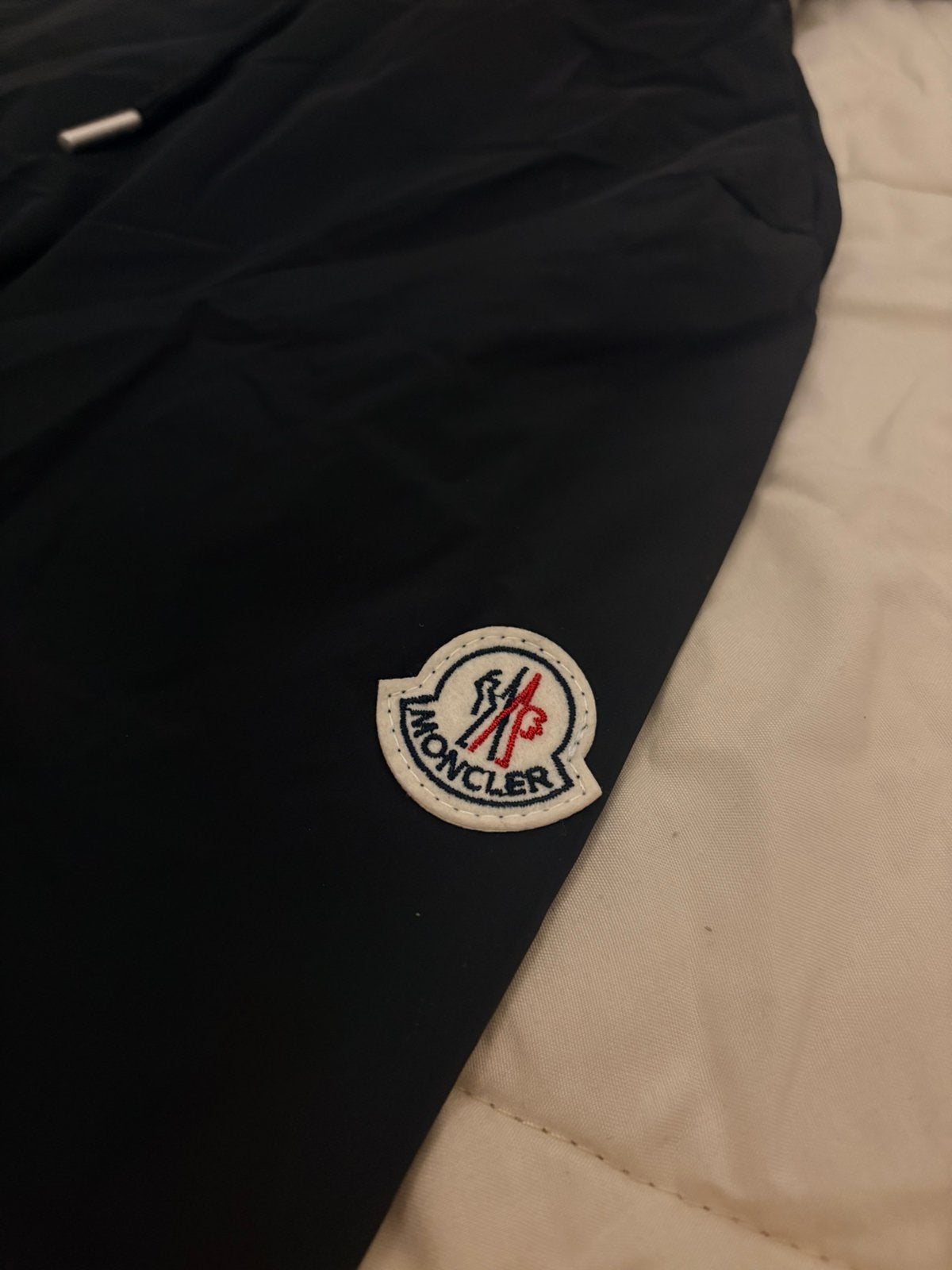 Moncler windbreaker M, Kleding | Heren, Jassen | Zomer, Verzenden, Nieuw, Maat 48/50 (M), Zwart