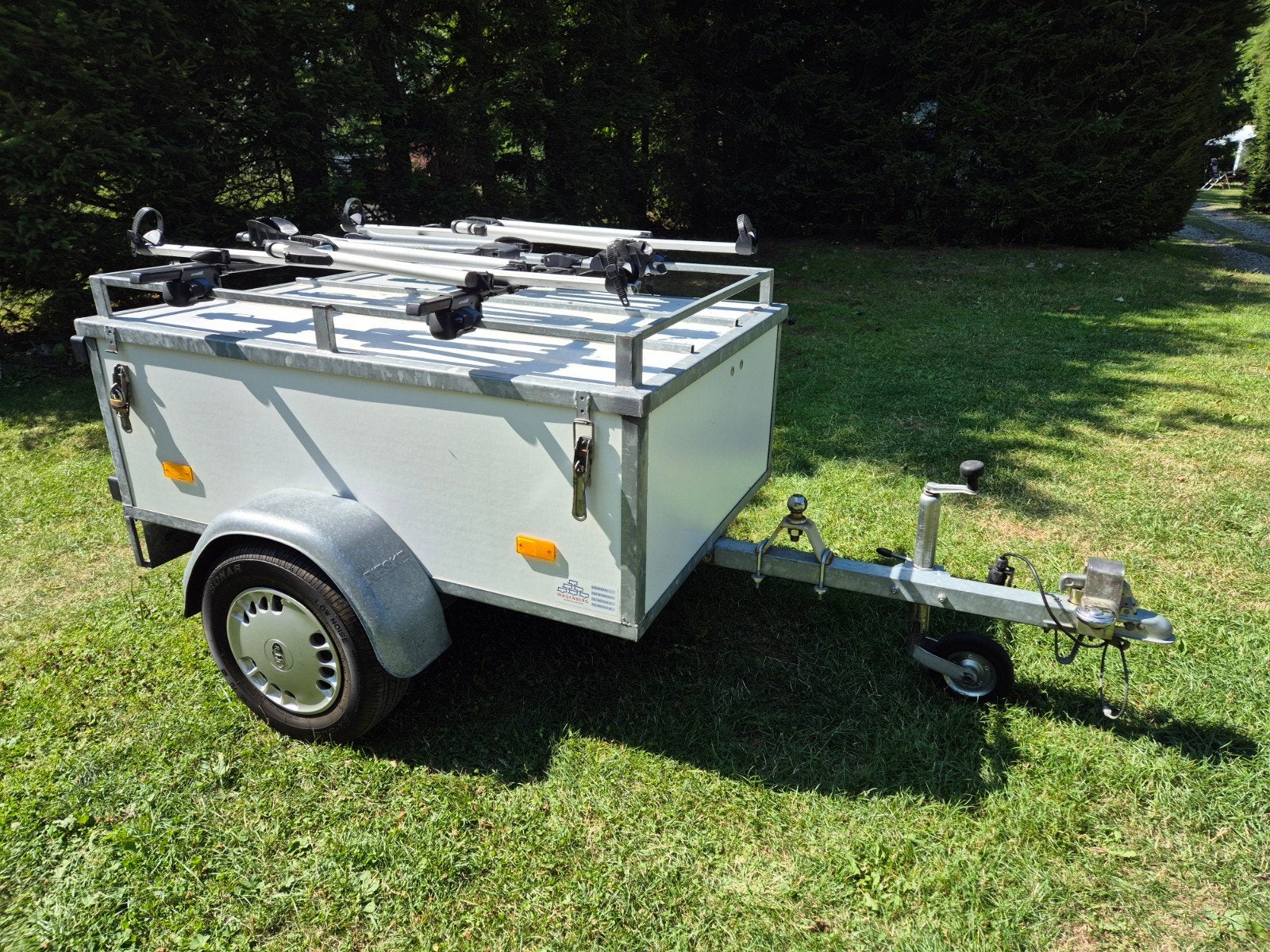 Bagagewagen te huur, 150x100x50cm = 750 liter + 3x fietsndra, Caravans en Kamperen, Verhuur