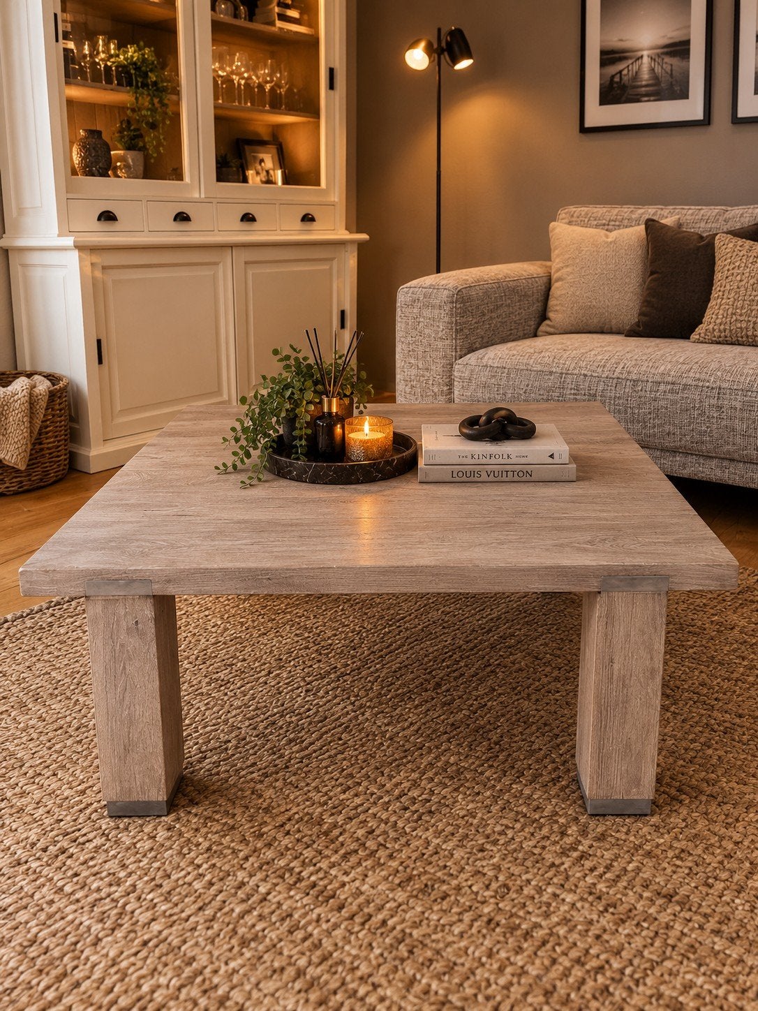 Salontafel bijzettafel nieuwstaat, 50 tot 100 cm, Vierkant, Zo goed als nieuw, 50 tot 100 cm