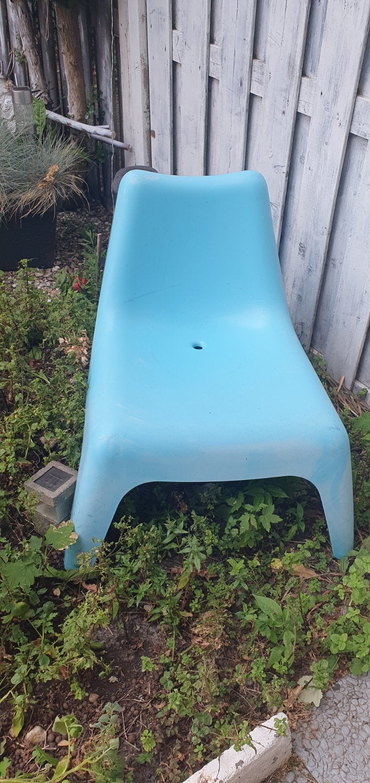 Ikea tuinstoel lounge, Ophalen of Verzenden, Gebruikt, Kunststof
