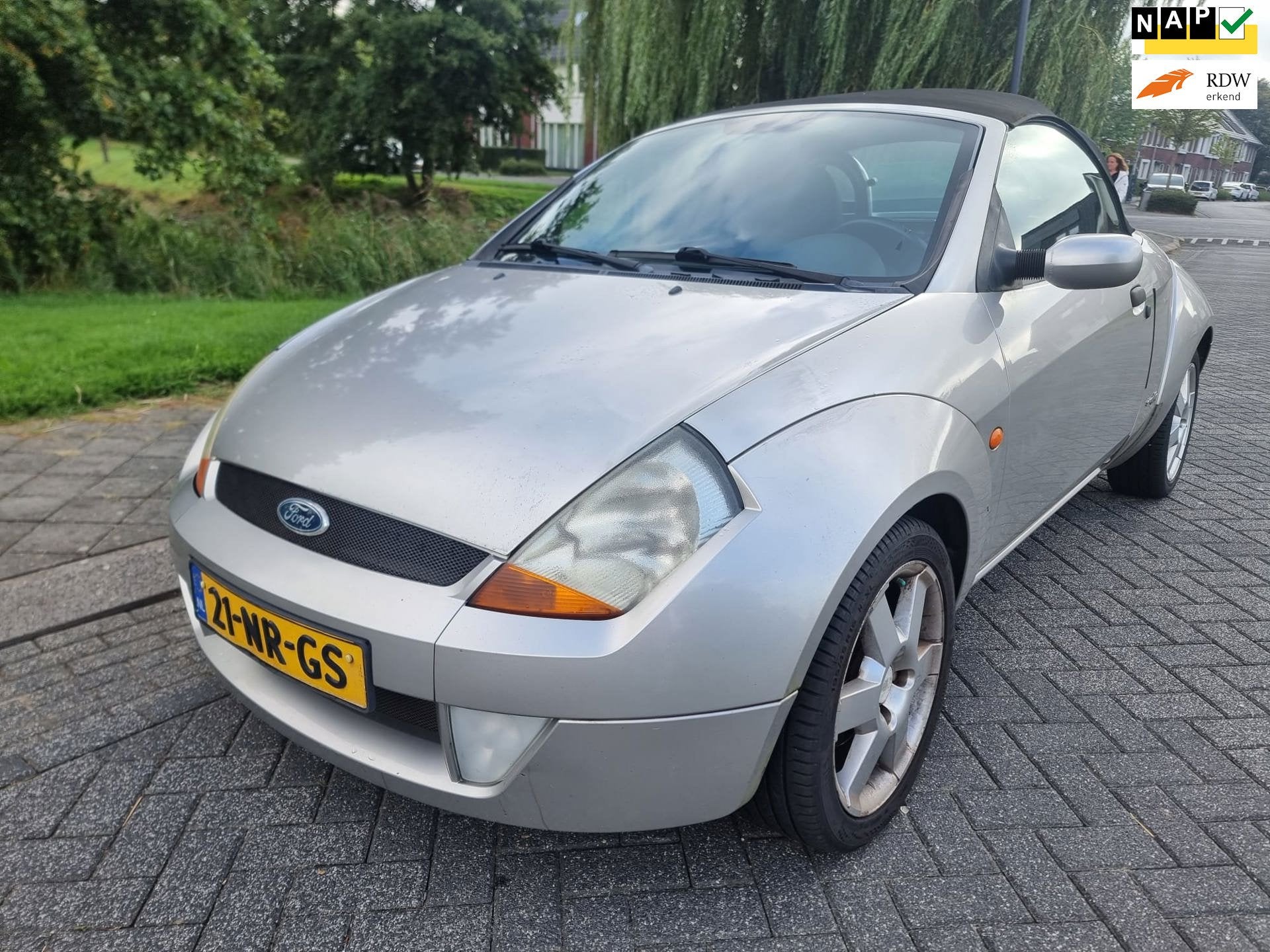 Ford Streetka 1.6 First Edition airco boekjes nap, Auto's, 1599 cc, Stoelverwarming, Bedrijf, Handgeschakeld