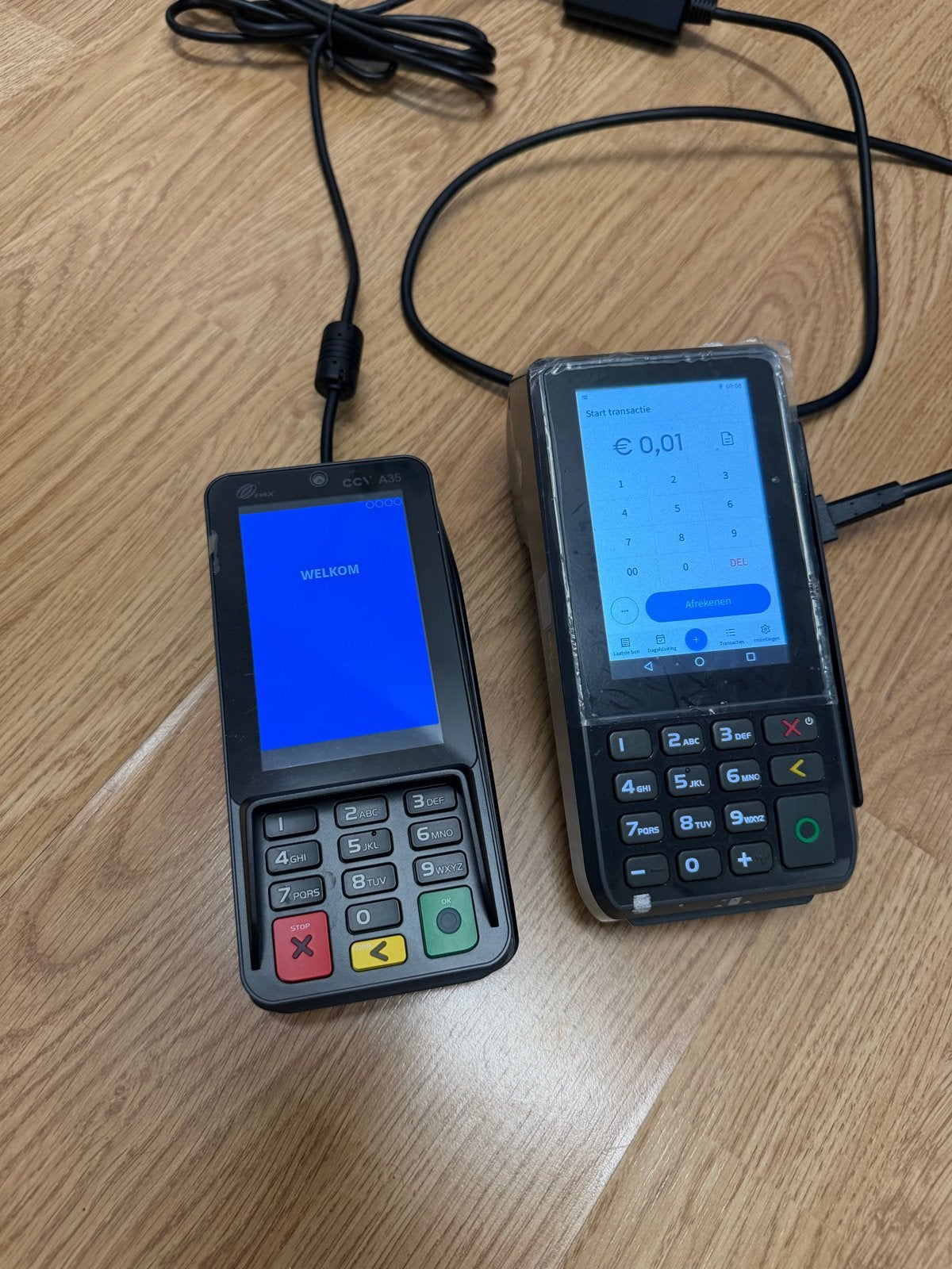 CCV Duo Base A80 + A35-set pin terminal compleet, Ophalen of Verzenden