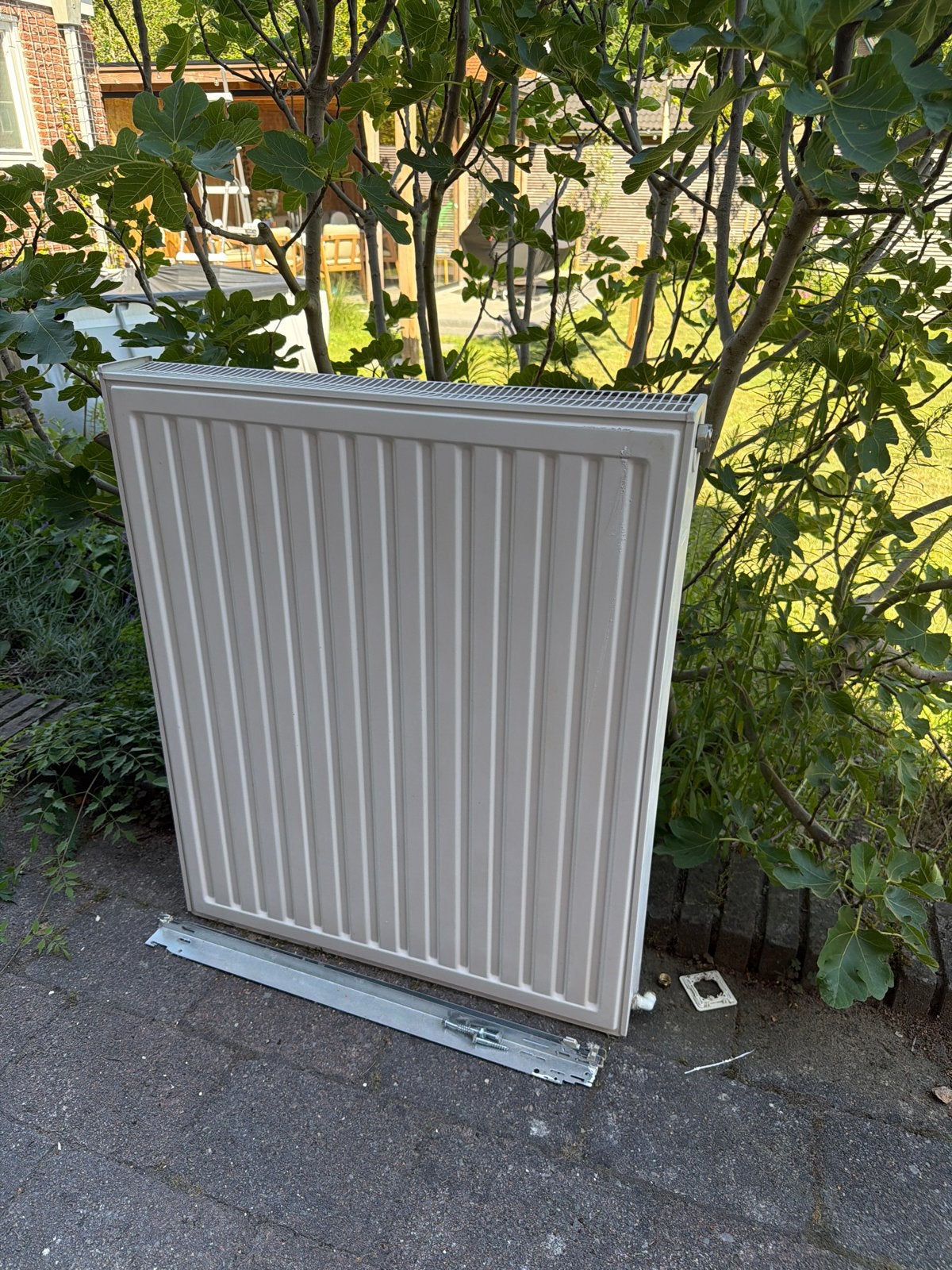 Wadson Radiator 75x90x10 cm, Ophalen, 60 tot 150 cm, Radiator, 80 cm of meer
