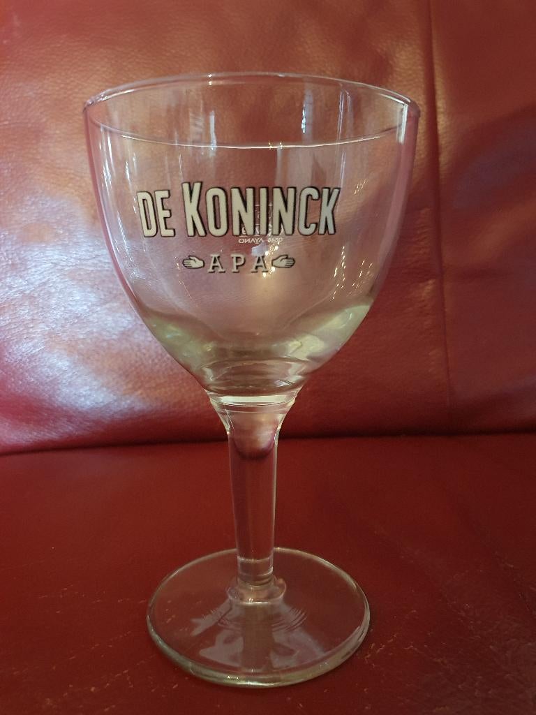 de Koninck bierglazen (6 st), Verzamelen, Ophalen of Verzenden, Zo goed als nieuw, Glas of Glazen, De Koninck