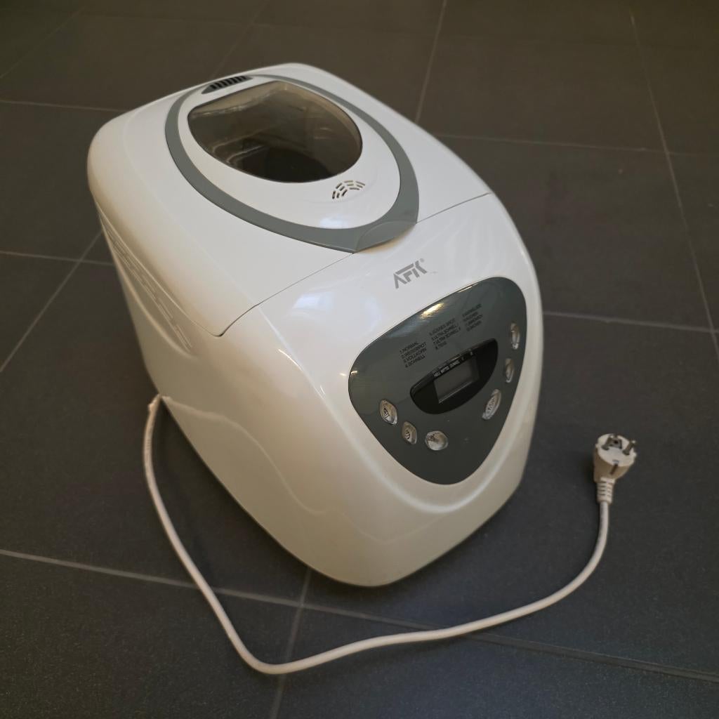AFK BM-2 Automatic Broodmaker / Broodbakmachine, Witgoed en Apparatuur, Broodbakmachines, Zo goed als nieuw, Met timer, 800 tot 1200 gram deeg