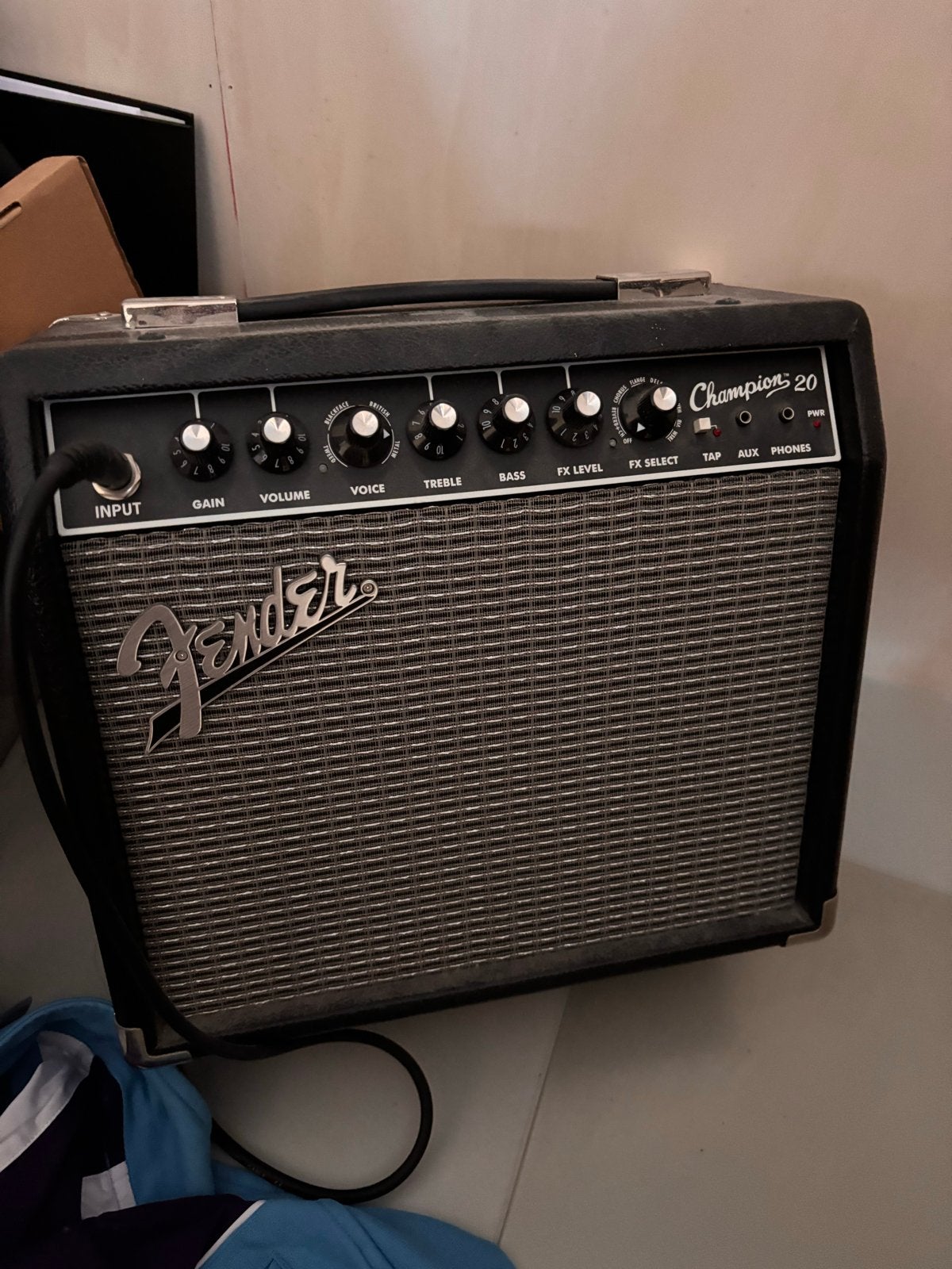 Fender Champion 20 Gitaarversterker, Muziek en Instrumenten, Versterkers | Bas en Gitaar, Ophalen, Zo goed als nieuw, Gitaar, Minder dan 50 watt