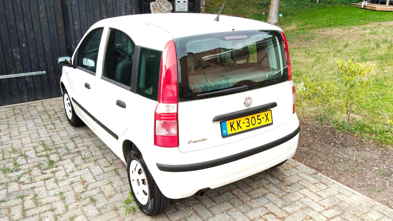Fiat Panda 1.1 2009 Wit, Voorwielaandrijving, Stof, 54 pk, 4 stoelen