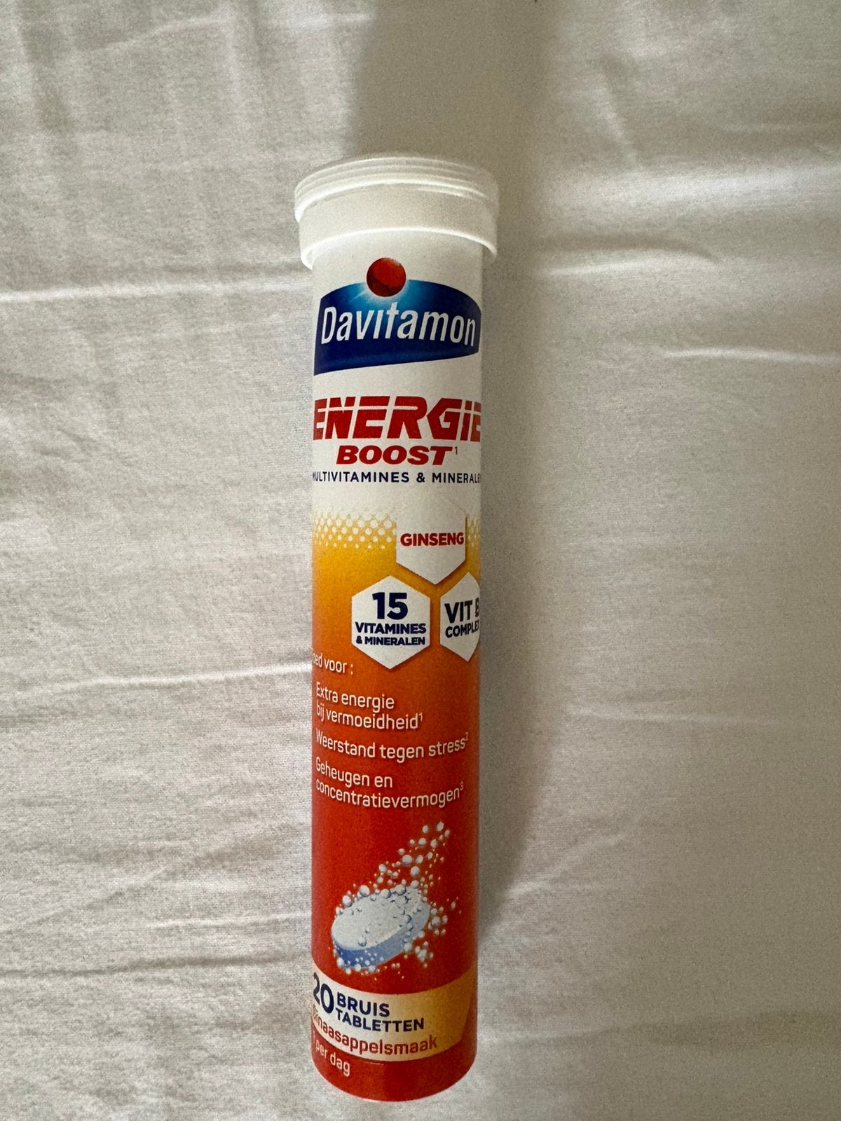 Davitamon energie boost, Ophalen