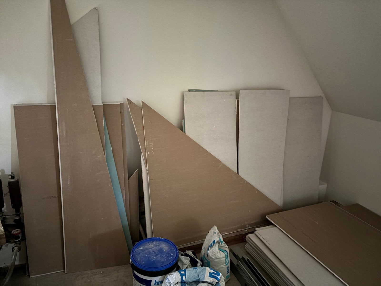 Gipsplaten en metalstud (50m2+), Ophalen of Verzenden, Gebruikt